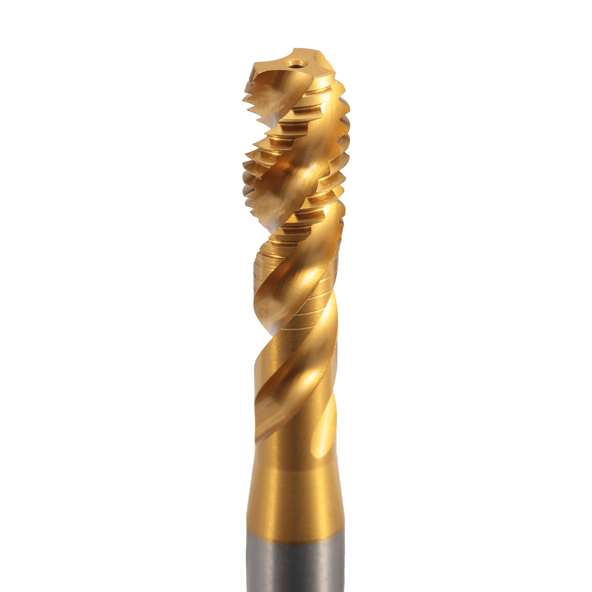 Метчик винтовой машинный H-Tools HSSEPM TiN DIN371C R45 6h М10х1,5 30136THT