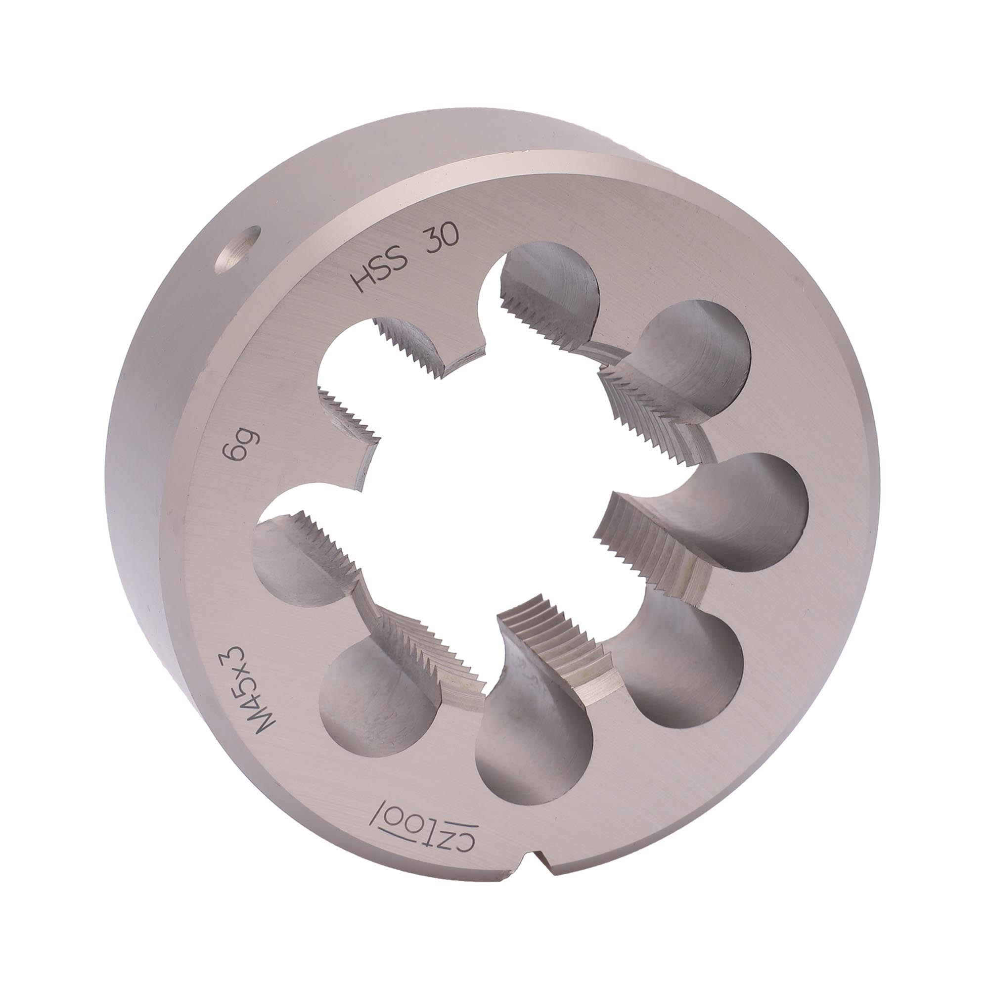 Плашка Bucovice Tools М45х3,0 HSS DIN EN 22568 6g 90х22мм 240451