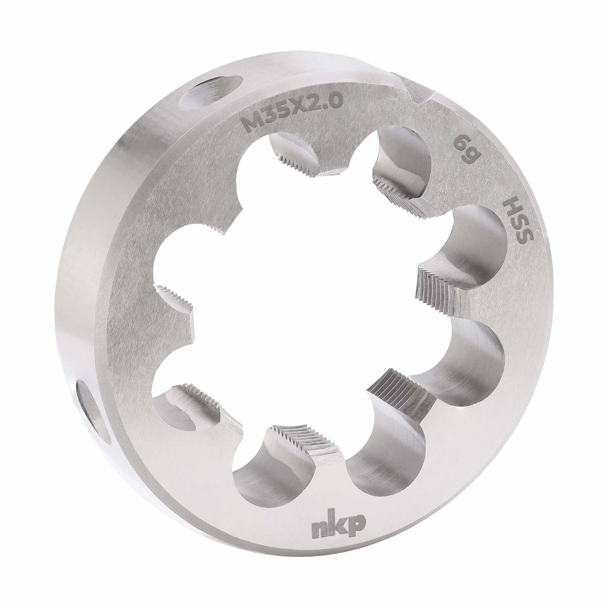 Плашка NKP М35х2,0 DINEN22568 HSS 6g 65х18мм 240352N