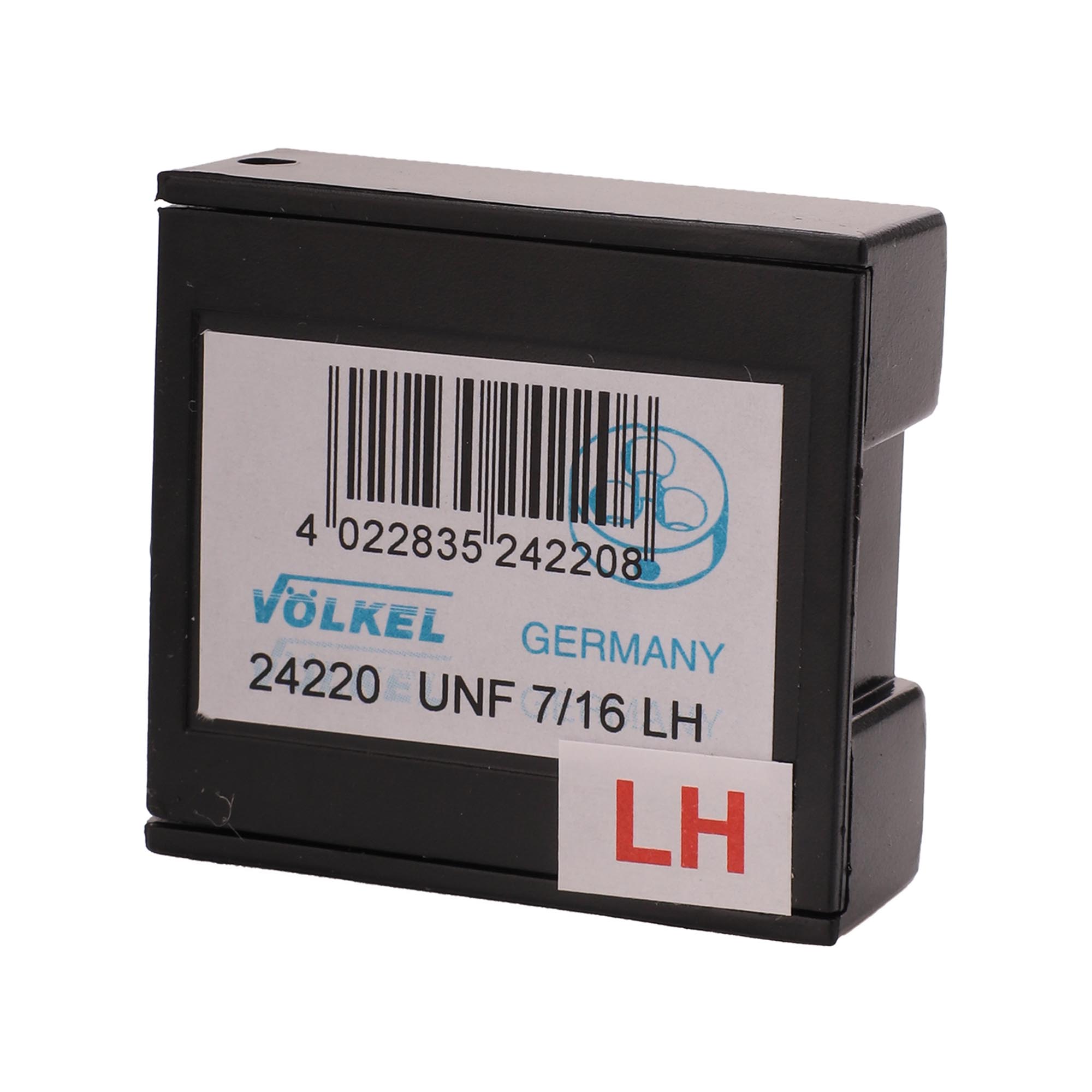 Плашка левая Volkel UNF 7/16"-20 HSS DIN EN 22568 2A 30x11мм V24220