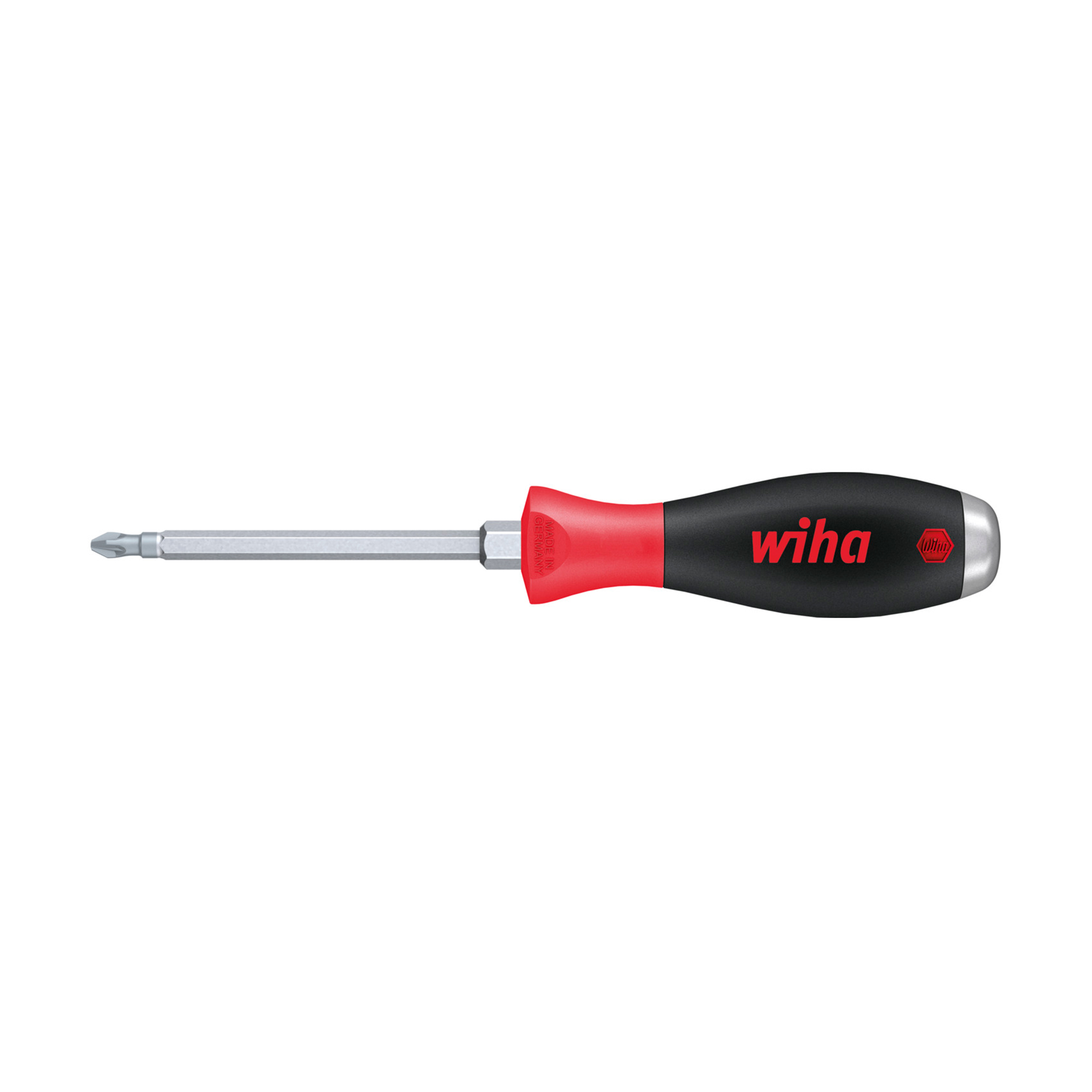 Отвертка SoftFinish PZ3х150мм (Ударная, под ключ 13мм) Wiha 532 03247
