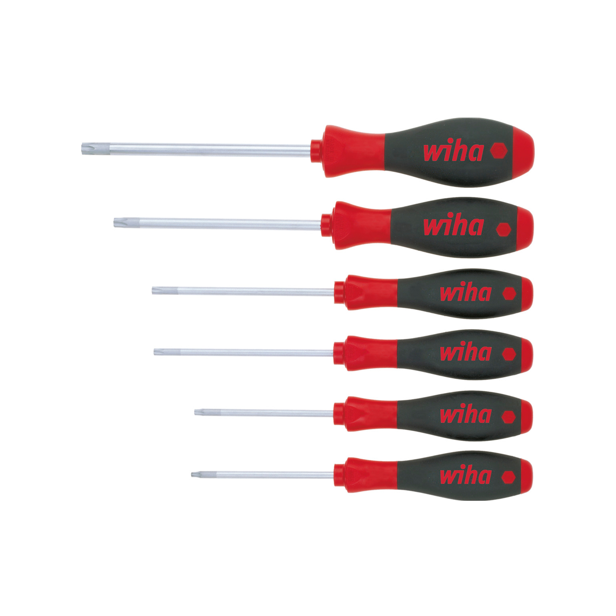 Набор отверток SoftFinish TORX TR 6пр Wiha 362TR 24506