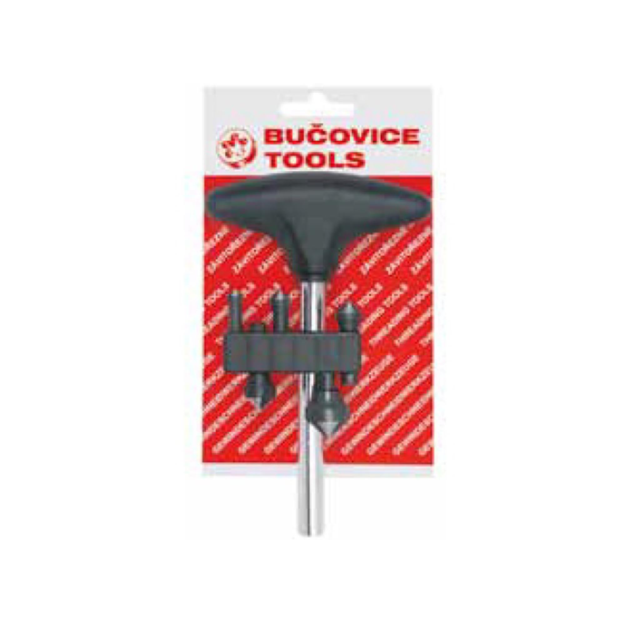 Набор зенковок Bucovice 90° 6,3-16,5мм HSS-G 3z 6шт 744801