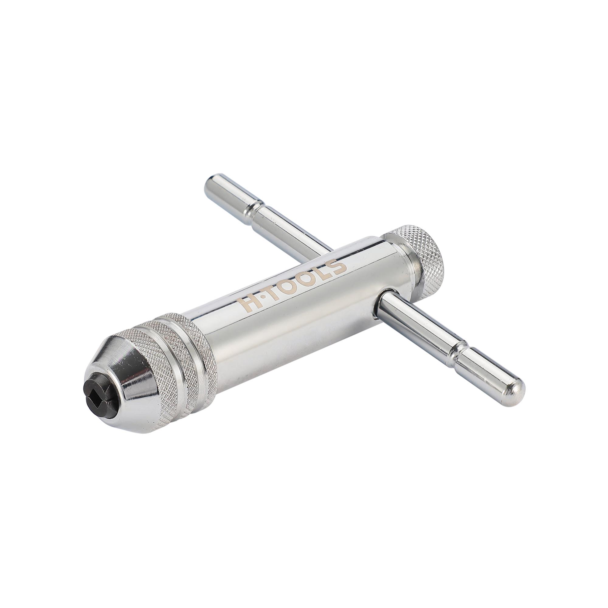 Метчикодержатель с трещоткой и уровнем H-Tools M5-M12 100мм 00612130