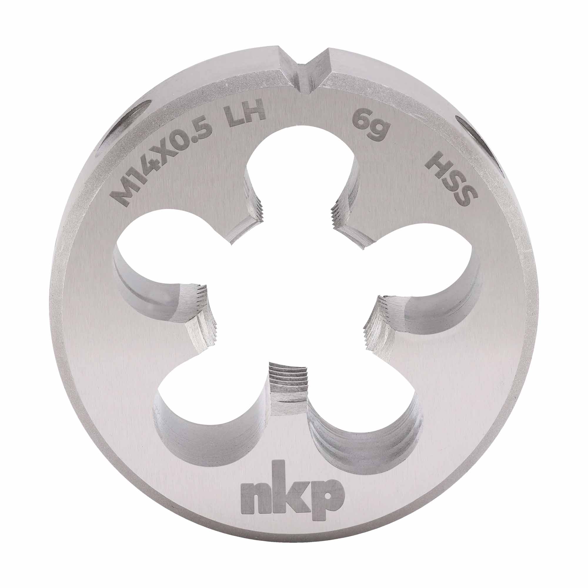 Плашка левая NKP М14х0,5 DINEN22568 HSS 6g 38х10мм 250145N