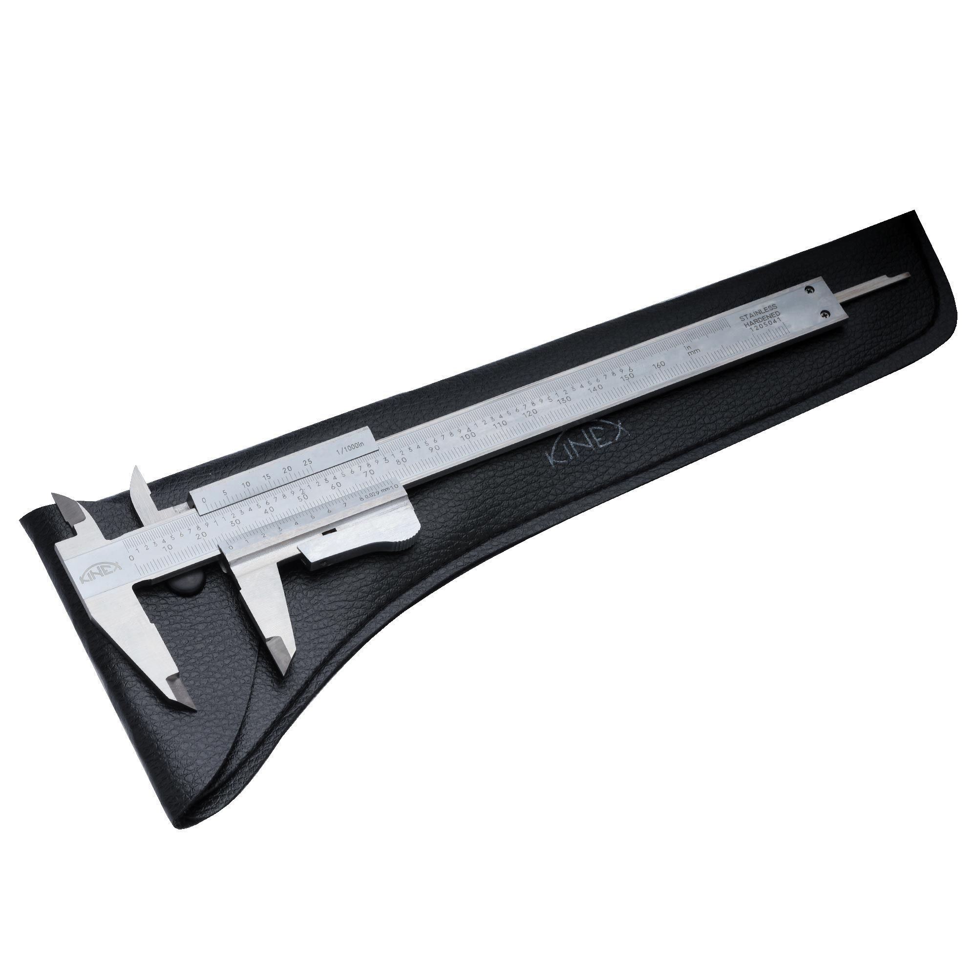Штангенциркуль Kinex ШЦ-1-160/40мм 0,02мм+inch DIN862 6000-20