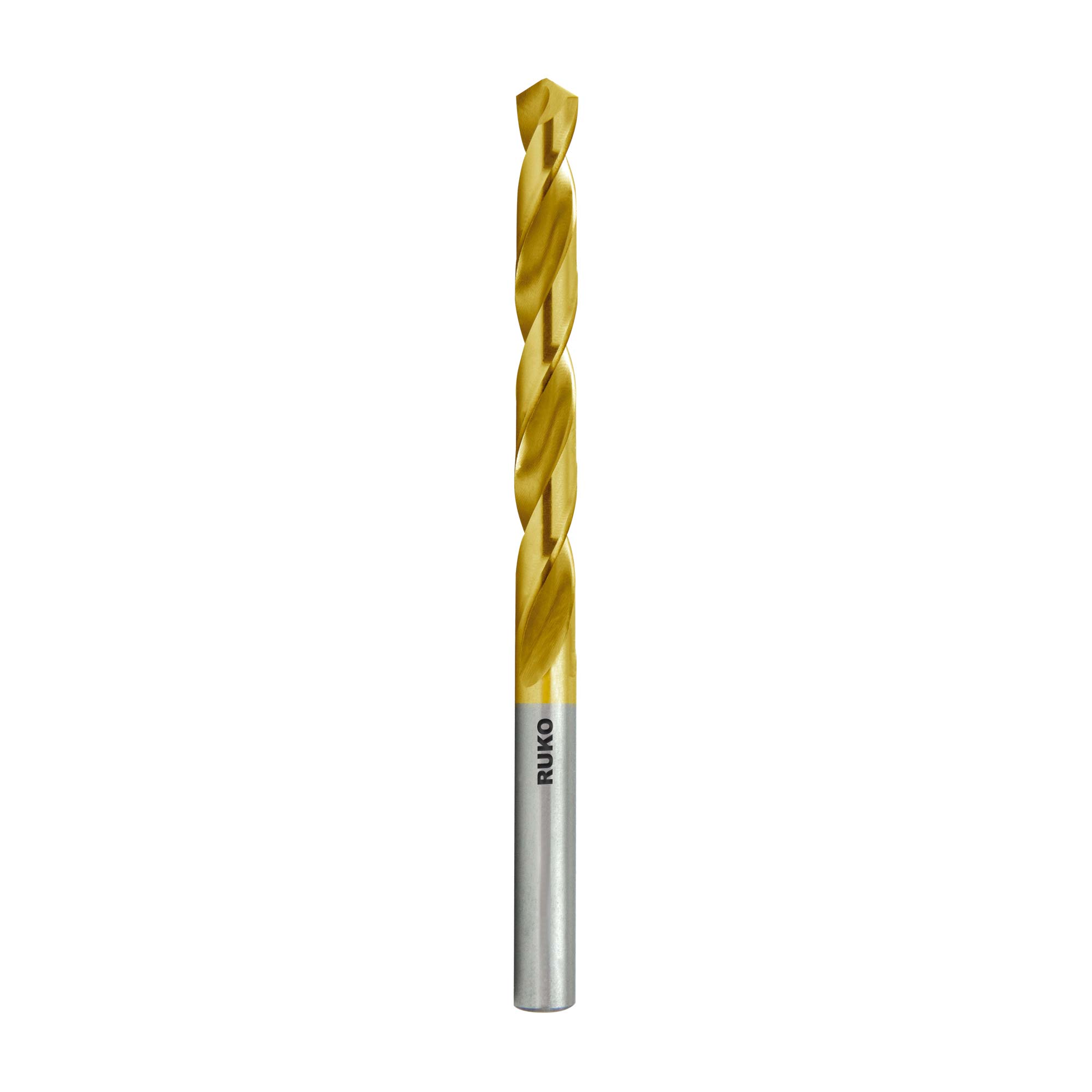 Сверло по металлу Ruko 10,8x142/94мм DIN338 HSS-G TiN h8 5xD 118° 250108T