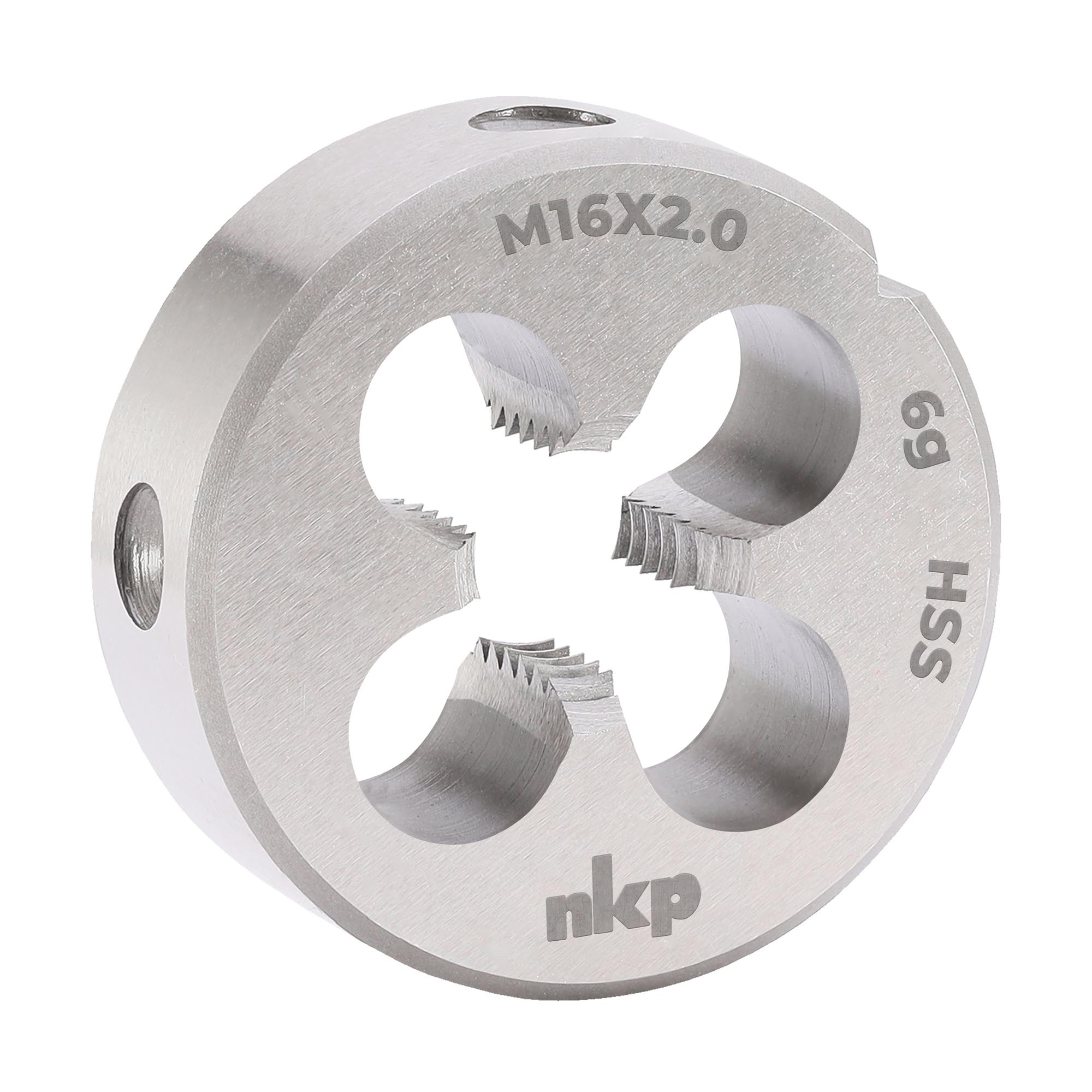 Плашка NKP М16х2,0 DINEN22568 HSS 6g 45х18мм 240160N