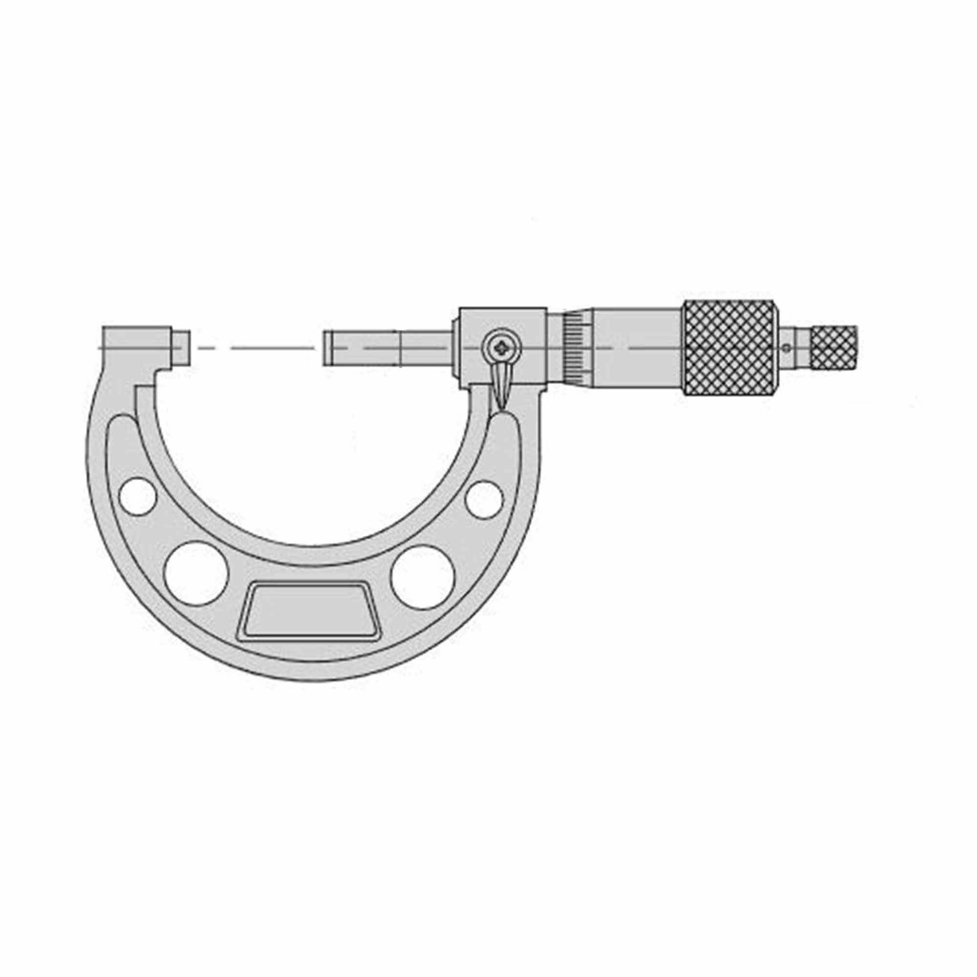Микрометр Kinex МК 175-200мм DIN863 0,01мм 7017