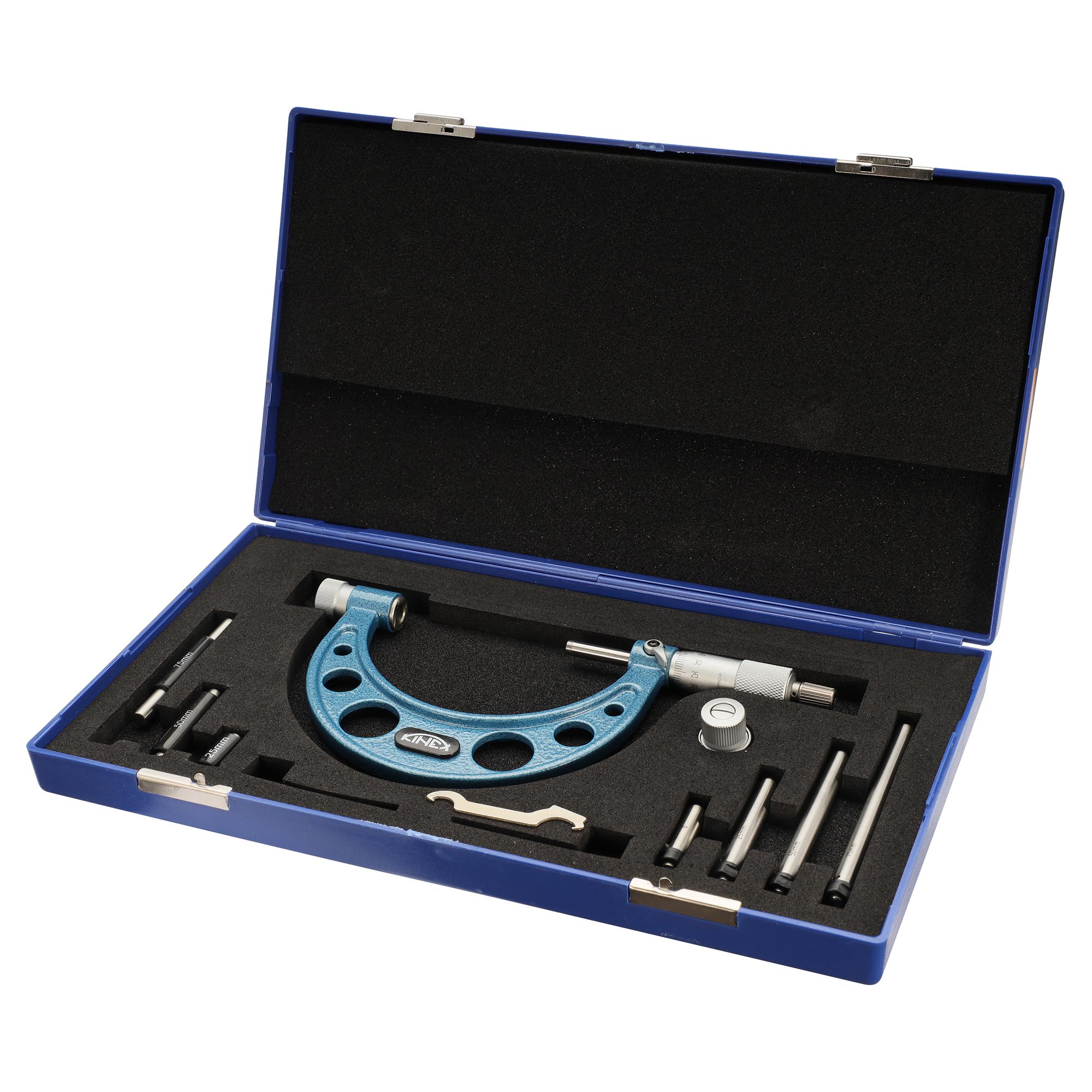 Микрометр Kinex МК 0-100мм DIN863 0,005мм 7002-12-100