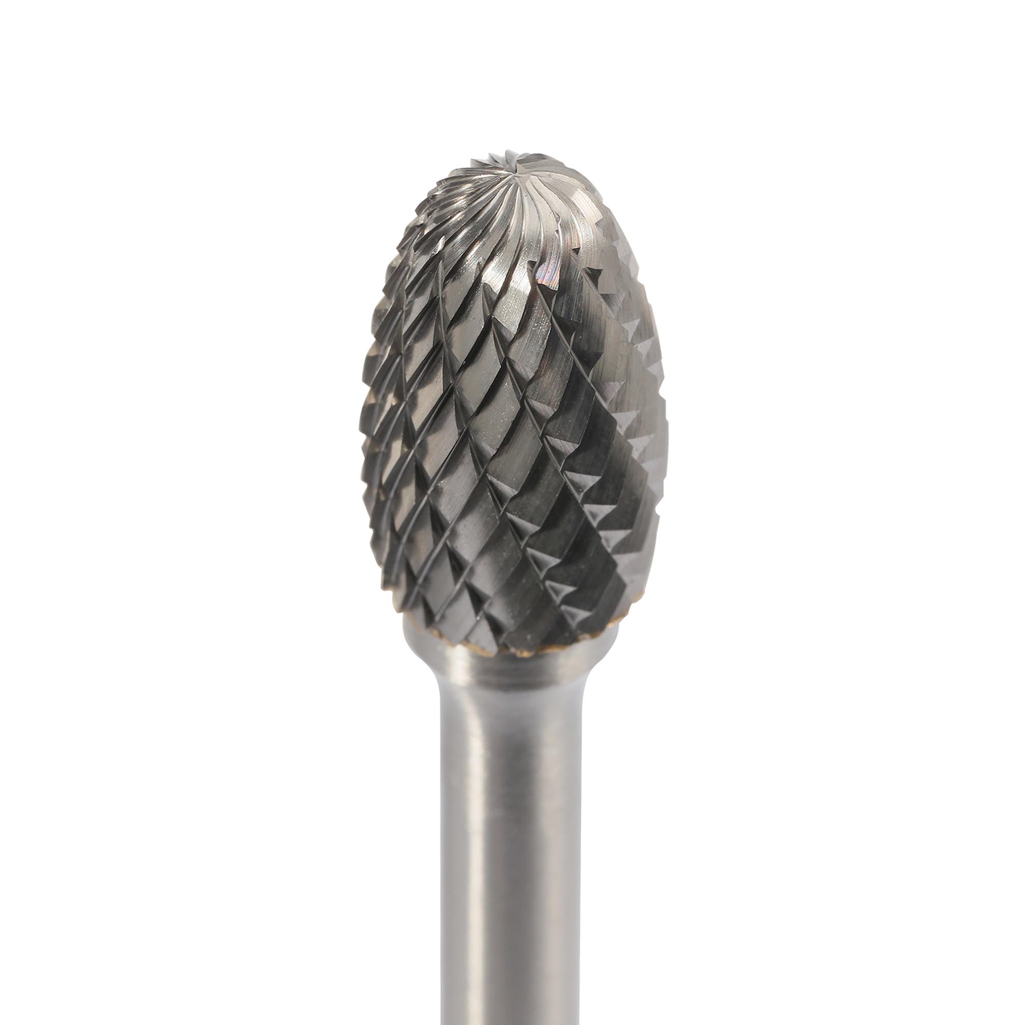 Бор-фреза твердосплавная H-Tools E(TRE) 6,0x10x37x3мм HM 116243HT