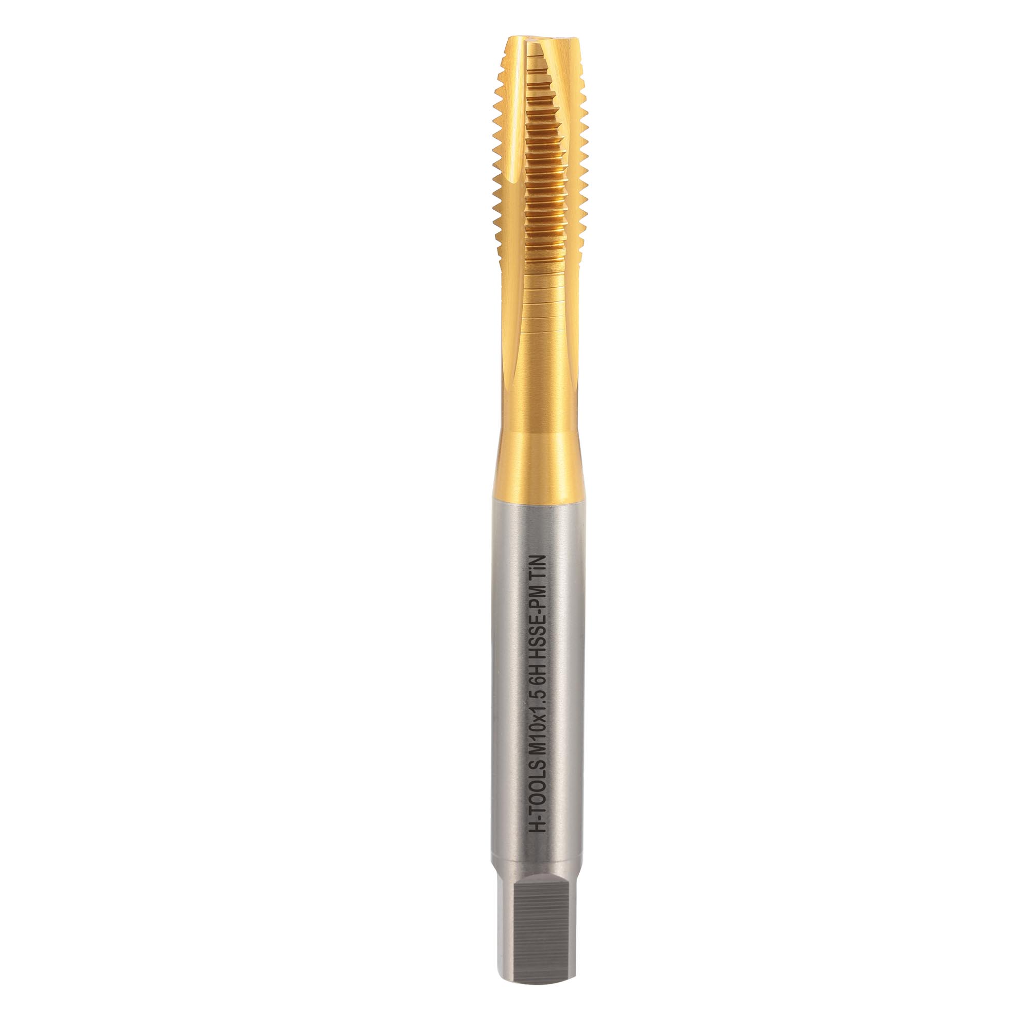 Метчик машинный H-Tools HSSEPM TiN DIN371B 6h М10х1,5 30036THT