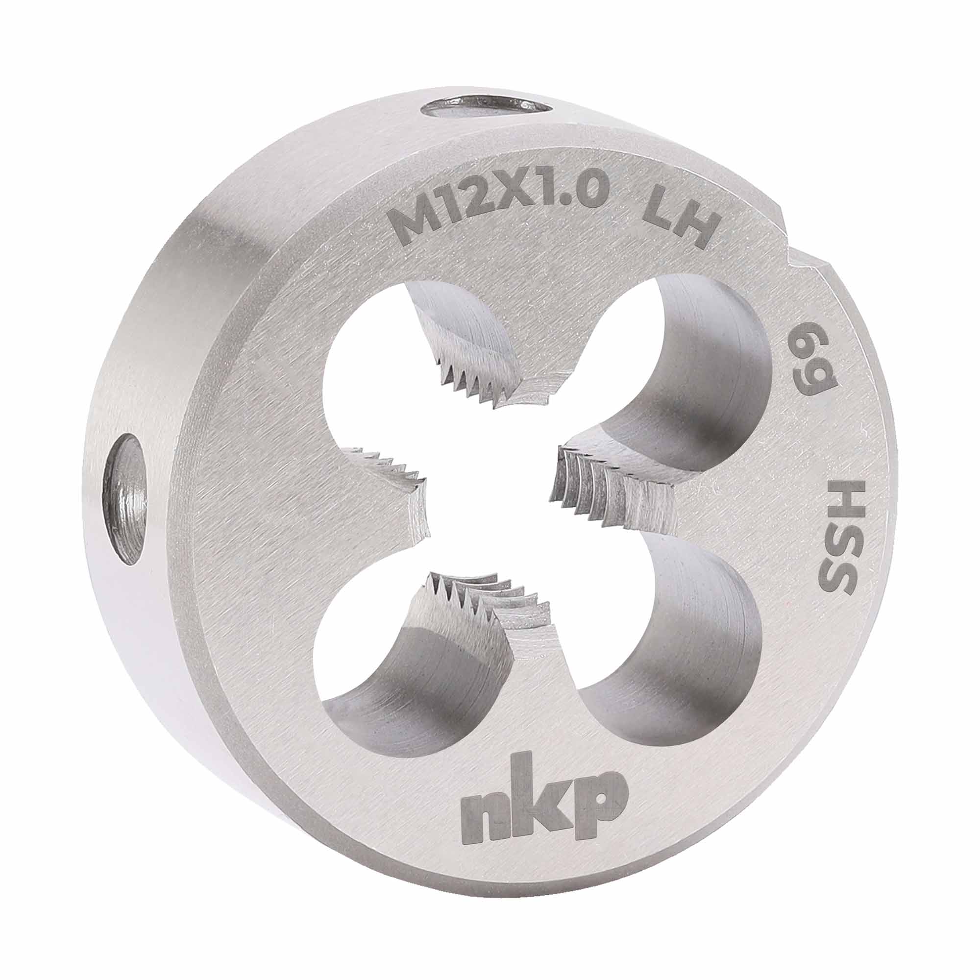 Плашка левая NKP М12х1,0 DINEN22568 HSS 6g 38х10мм 250123N