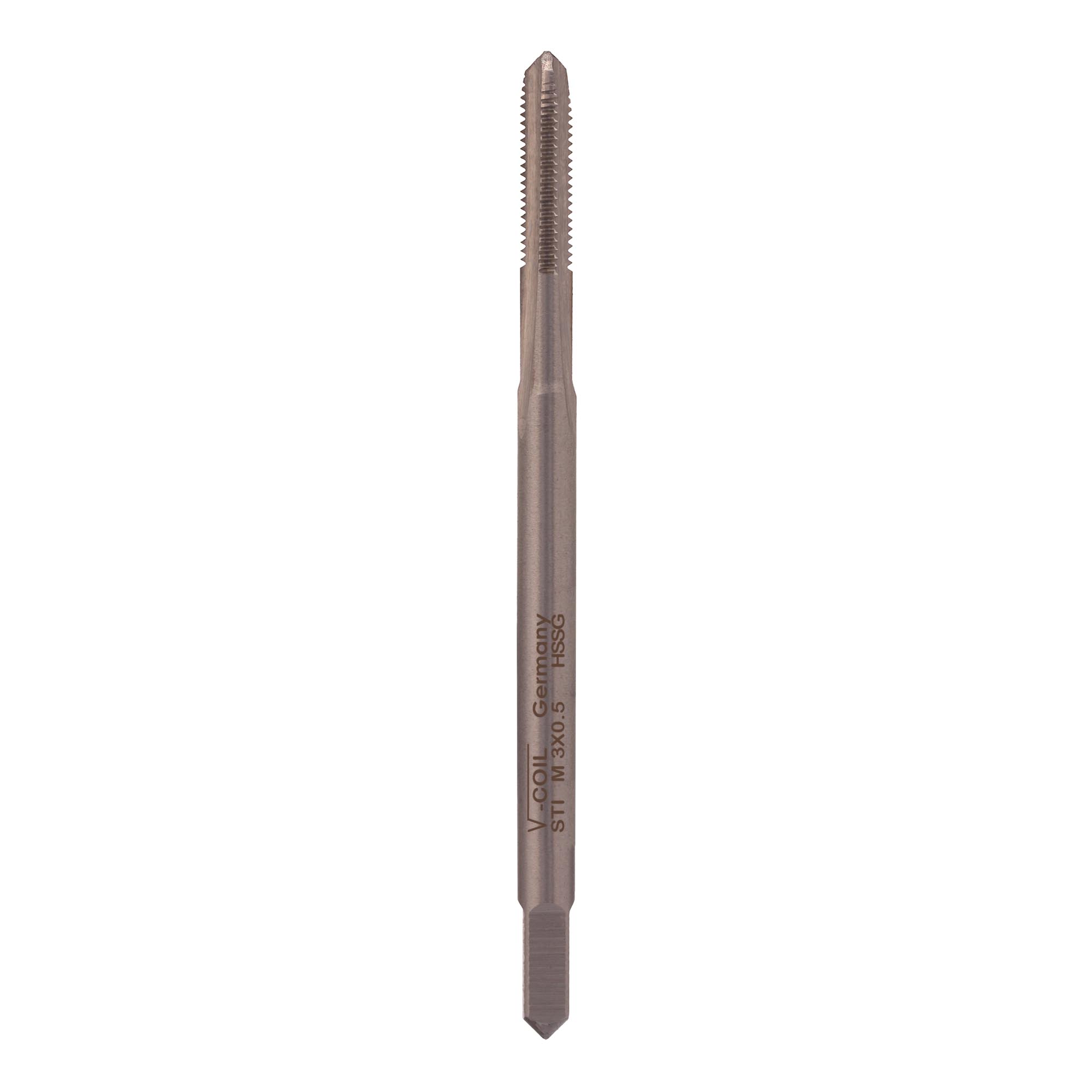 Метчик для резьбовой вставки Volkel HSS-G 4h STI М3х0,5 03005
