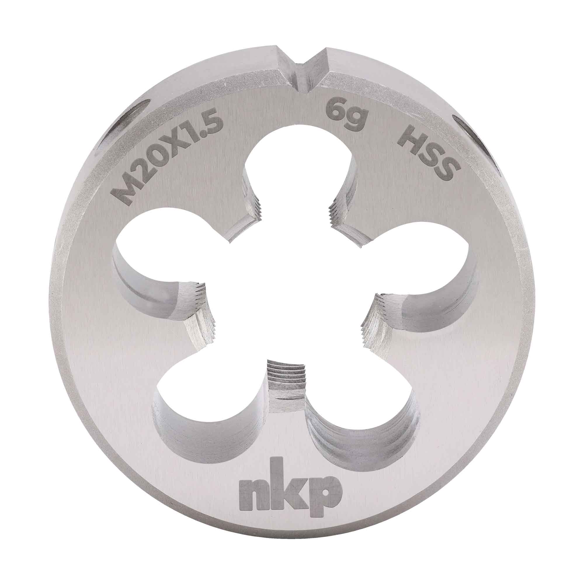 Плашка NKP М20х1,5 DINEN22568 HSS 6g 45х14мм 240202N
