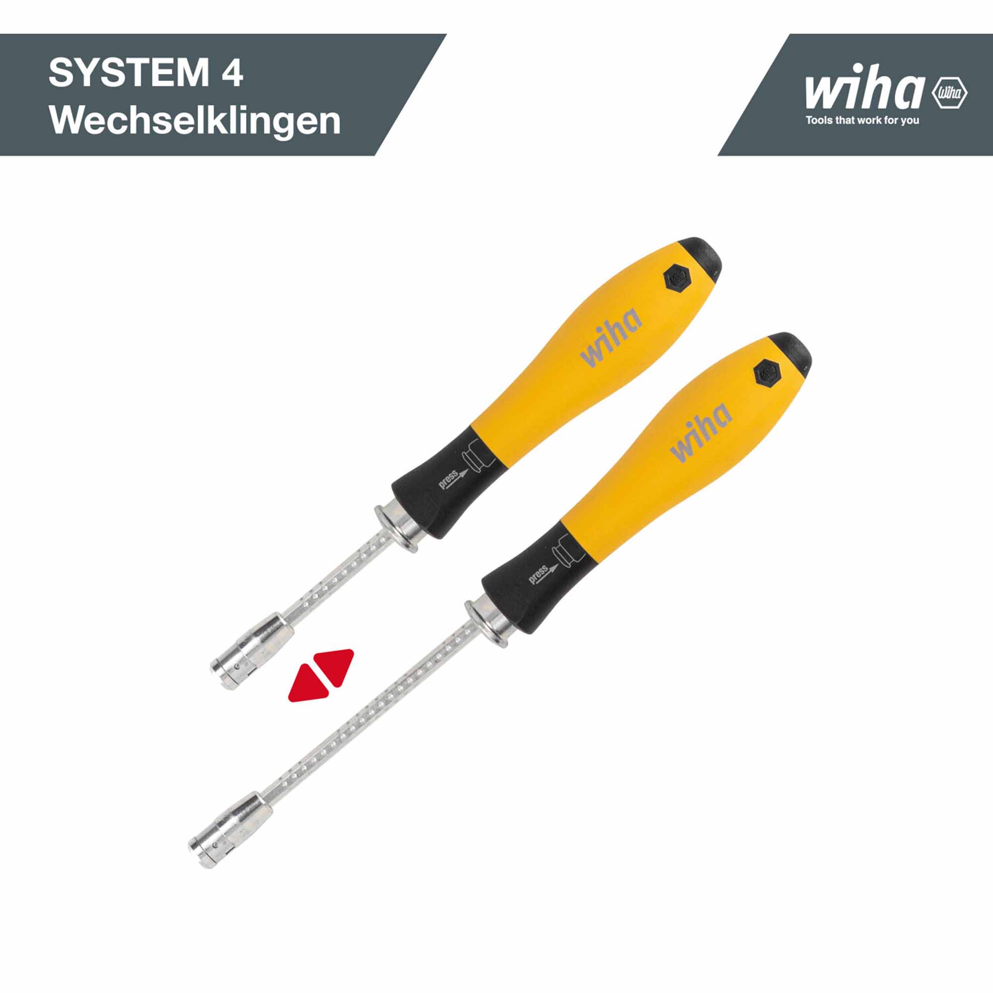 Отвертка с насадками System 4 SoftFinish-Telescopic ESD Wiha 269ESD 33848