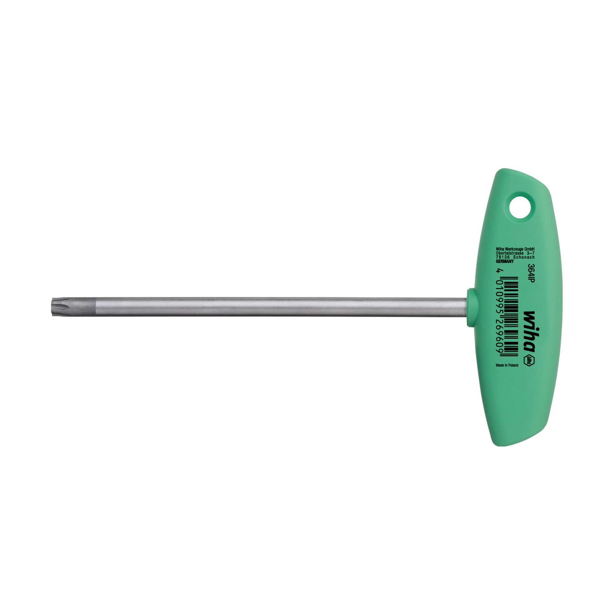 Ключ TORX PLUS Т25IPх150мм (Т-образный, хром.) Classic CrV Wiha 364IP 26957