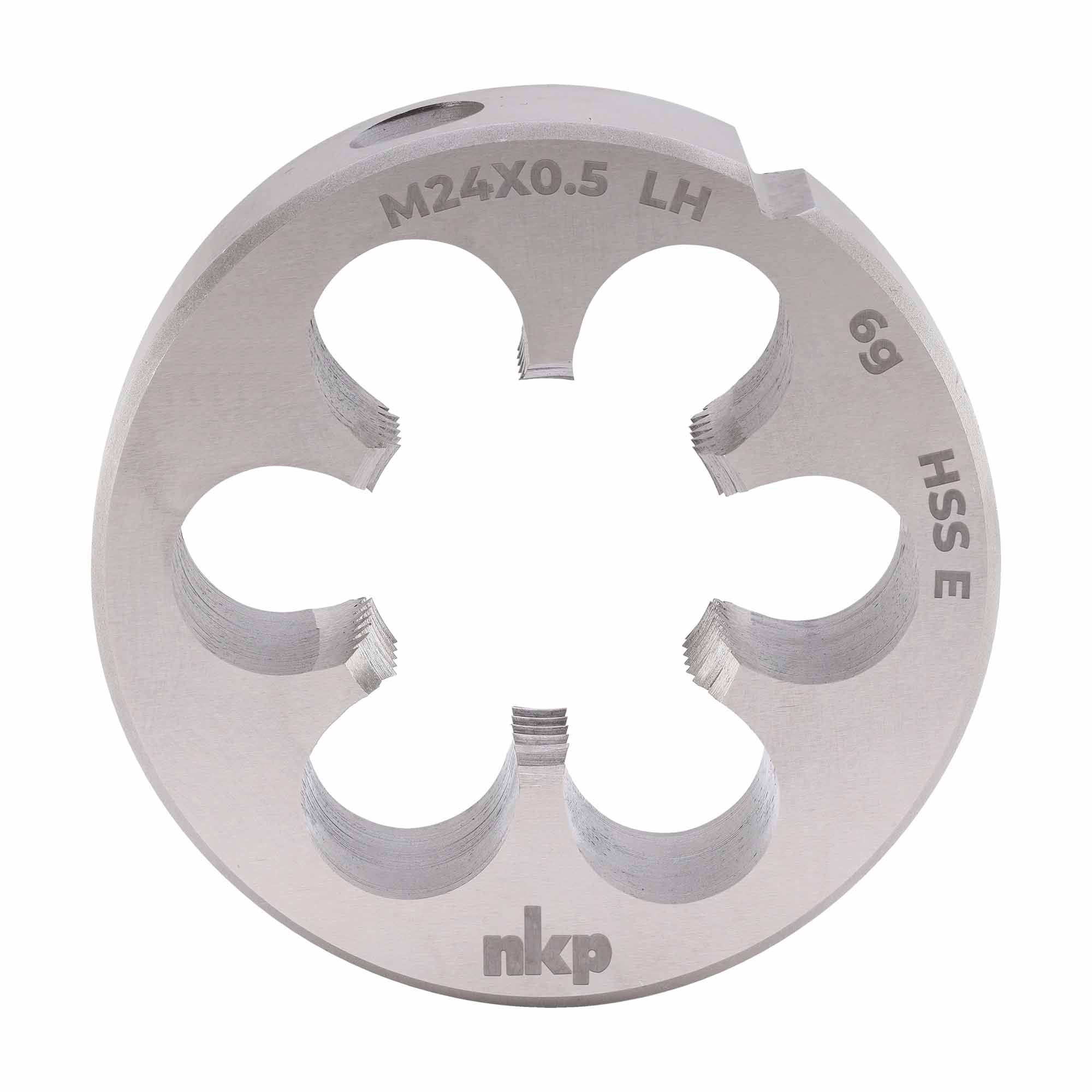 Плашка левая NKP М24х0,5 DINEN22568 HSSE 6g 55х16мм 294245N