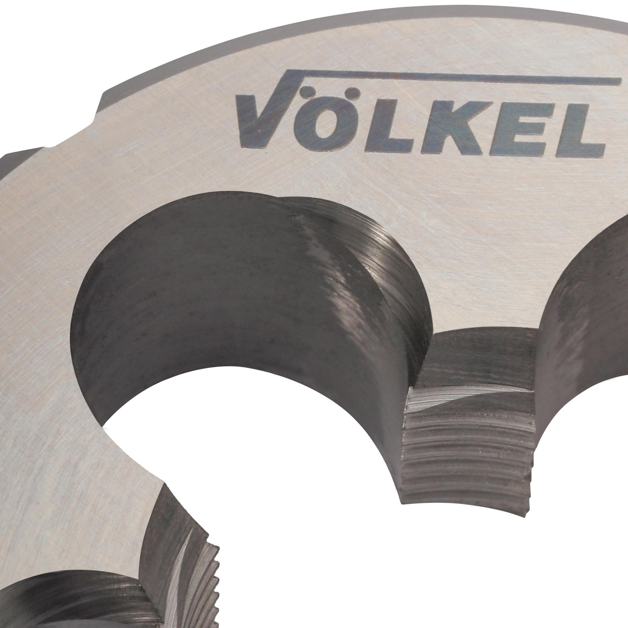 Плашка Volkel М8х0,75 HSSE DIN EN 22568 6g 25х9мм V56424