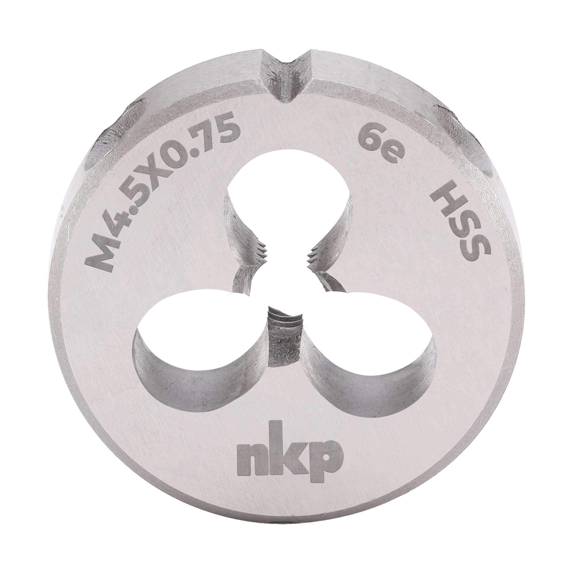 Плашка NKP М4,5х0,75 DINEN22568 HSS 6e 20х7мм 239045N