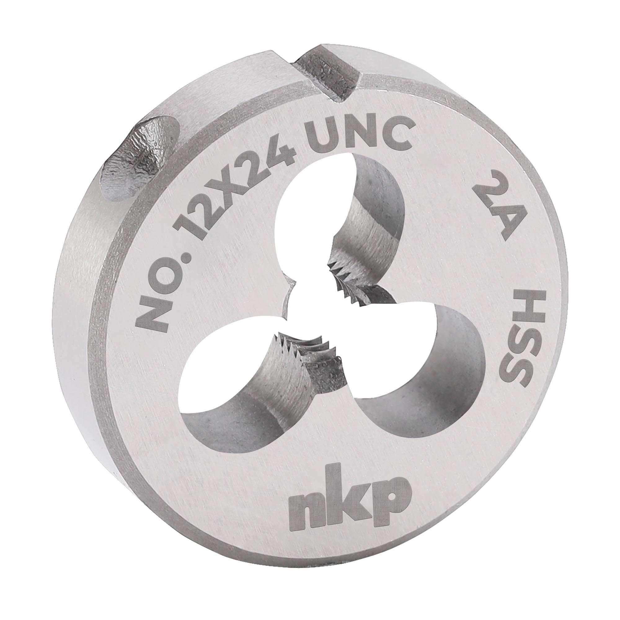 Плашка дюймовая NKP UNC №12-24 HSS DIN22568 20x7мм 245012N