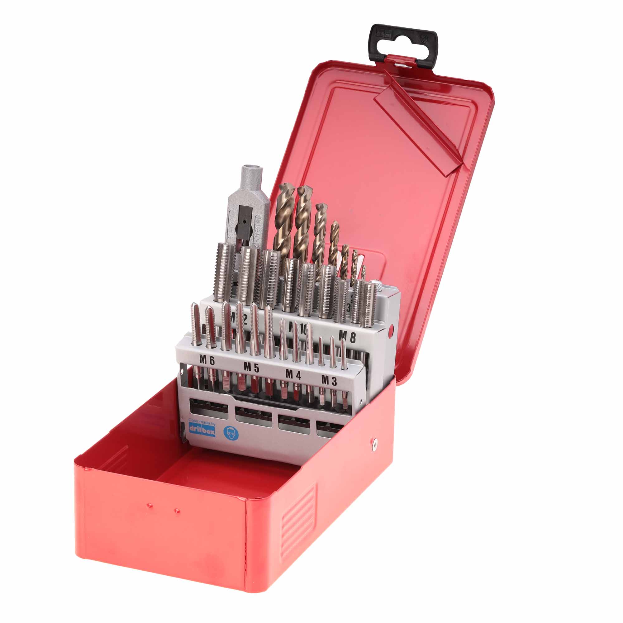 Набор комплектных метчиков Ruko M3-M12 HSSE DIN352 29пр 245003E