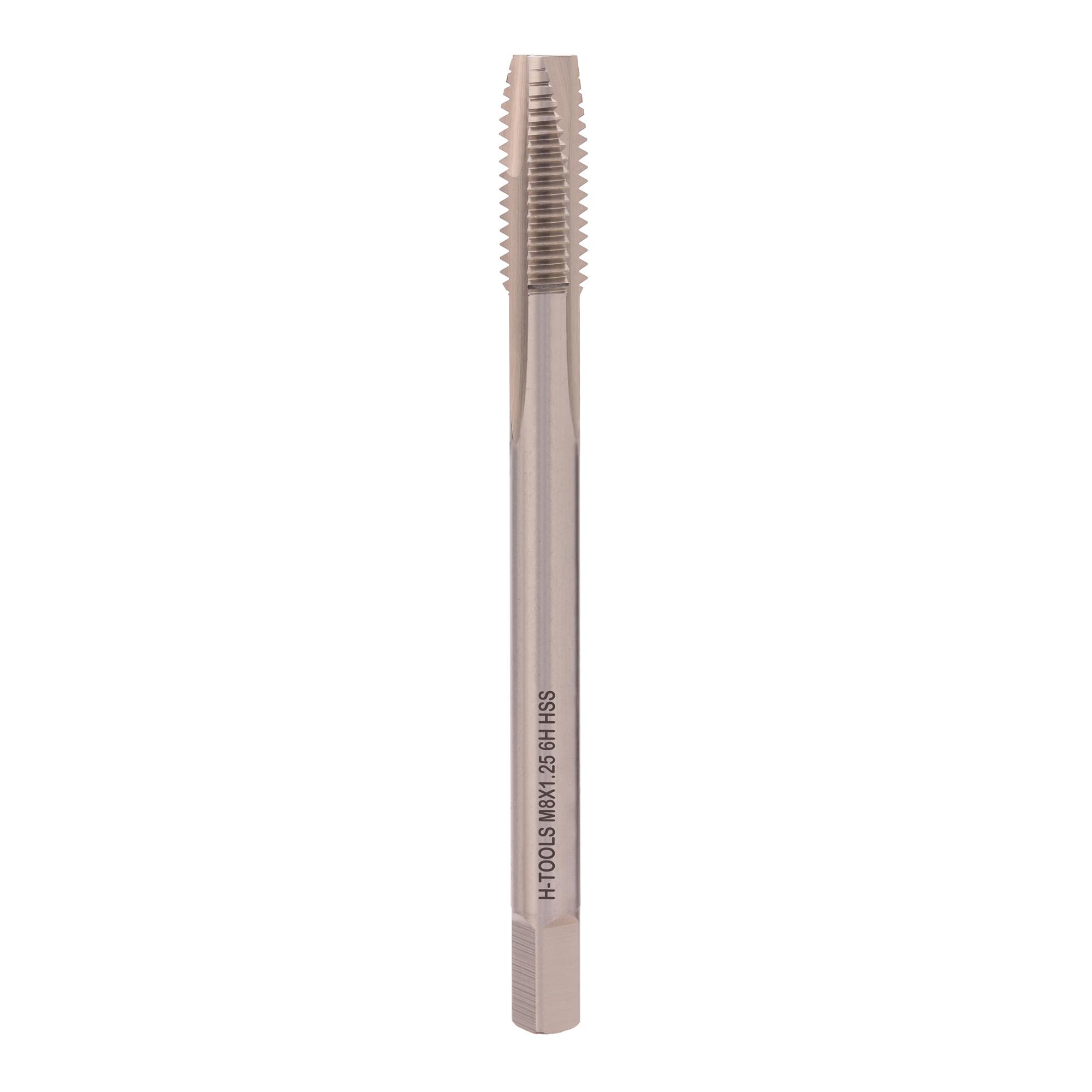 Метчик М 8,0х1,25 (Машинный) DIN376 HSS-G 6h B/4-5P 90мм a=4,9 H-Tools 101100-D2-0080