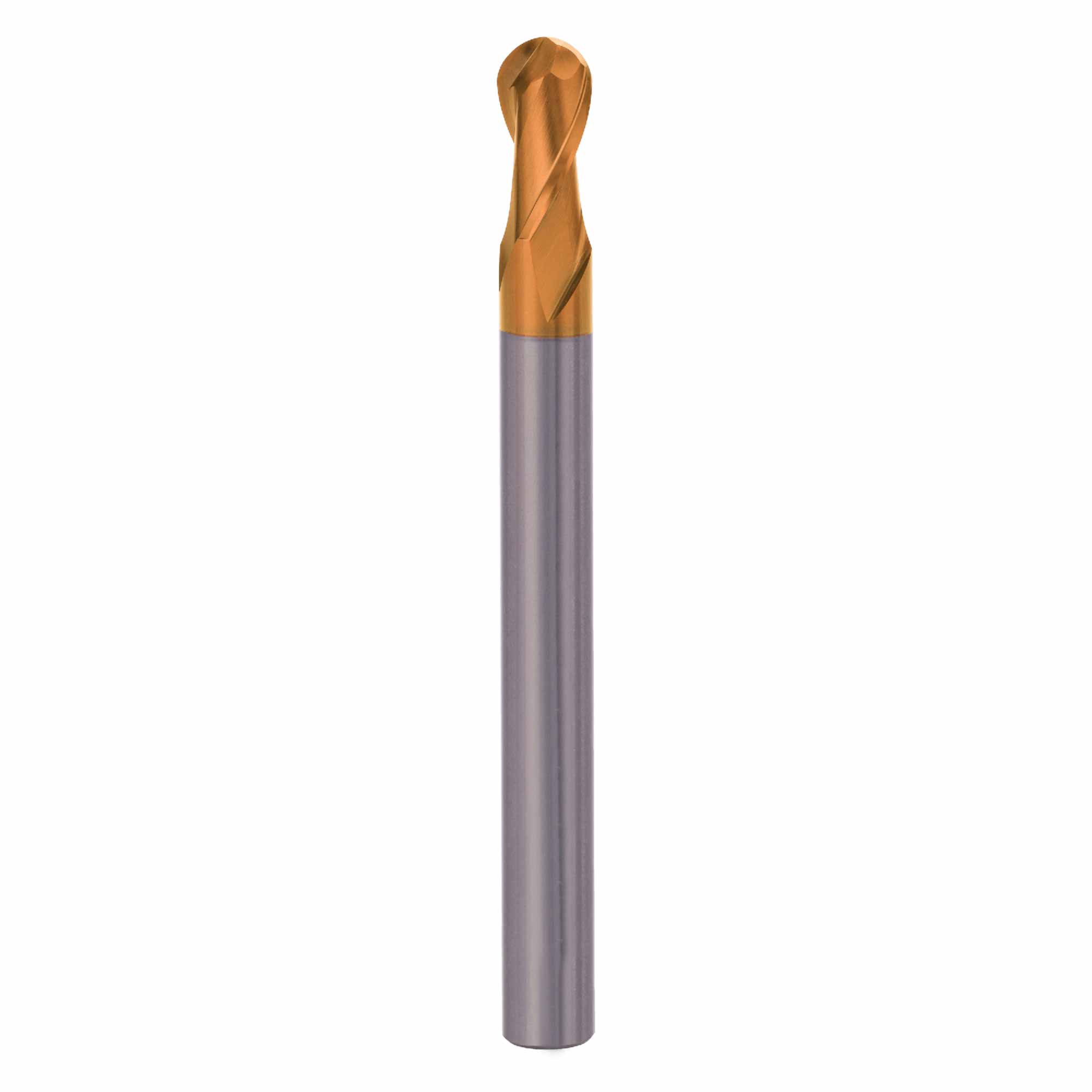 Фреза твердосплавная радиусная H-Tools 5,0x100/10мм d05 2z 60HRC P30 TiSiCrN 6821-050-d05