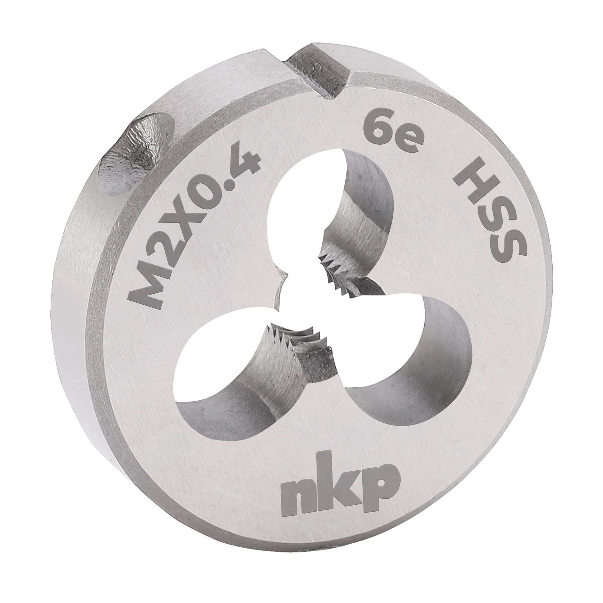 Плашка NKP М2х0,4 DINEN22568 HSS 6e 16х5мм 239020N