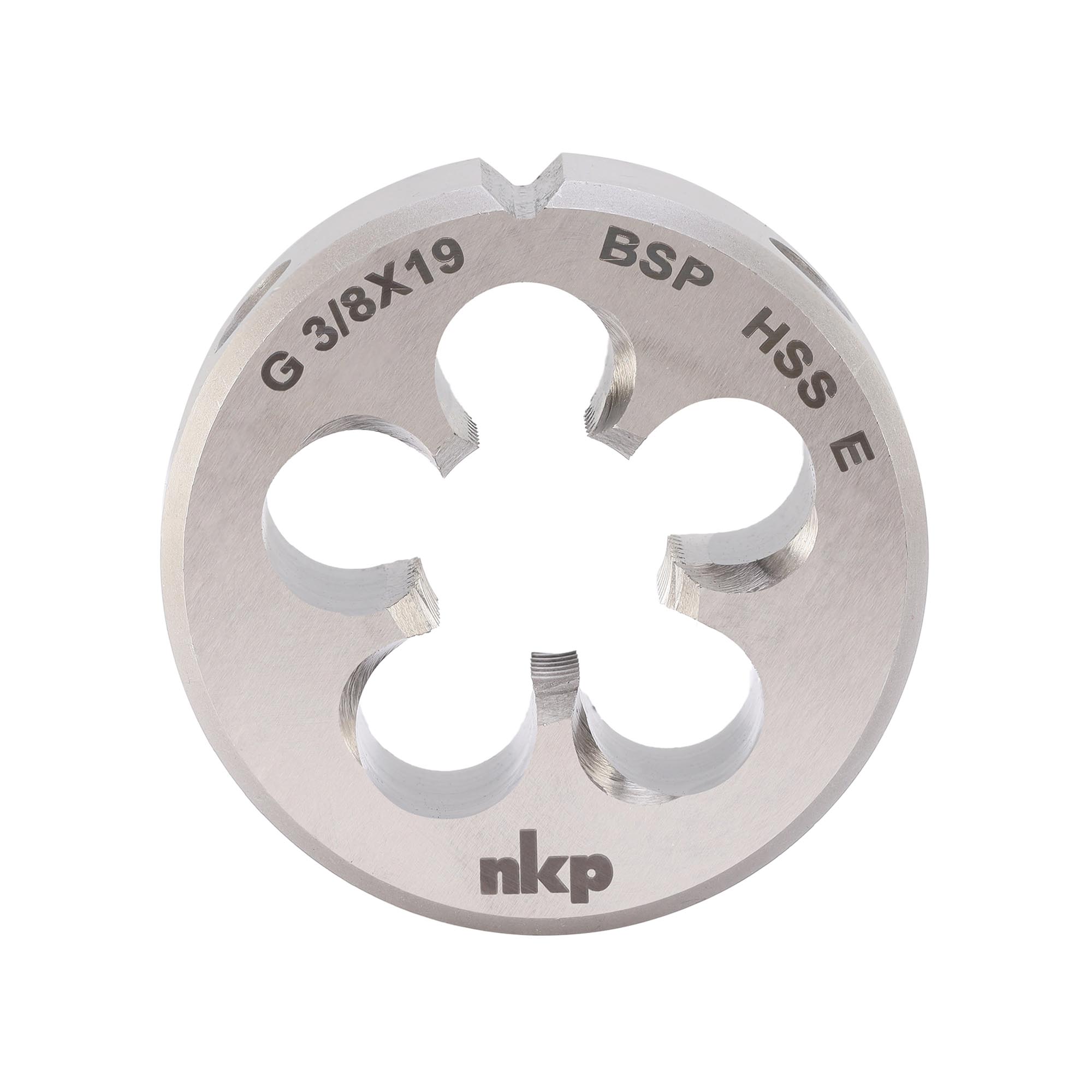 Плашка трубная NKP G 3/8"-19 HSSE DIN EN 24231 A 45x14мм 188001-N2-3129