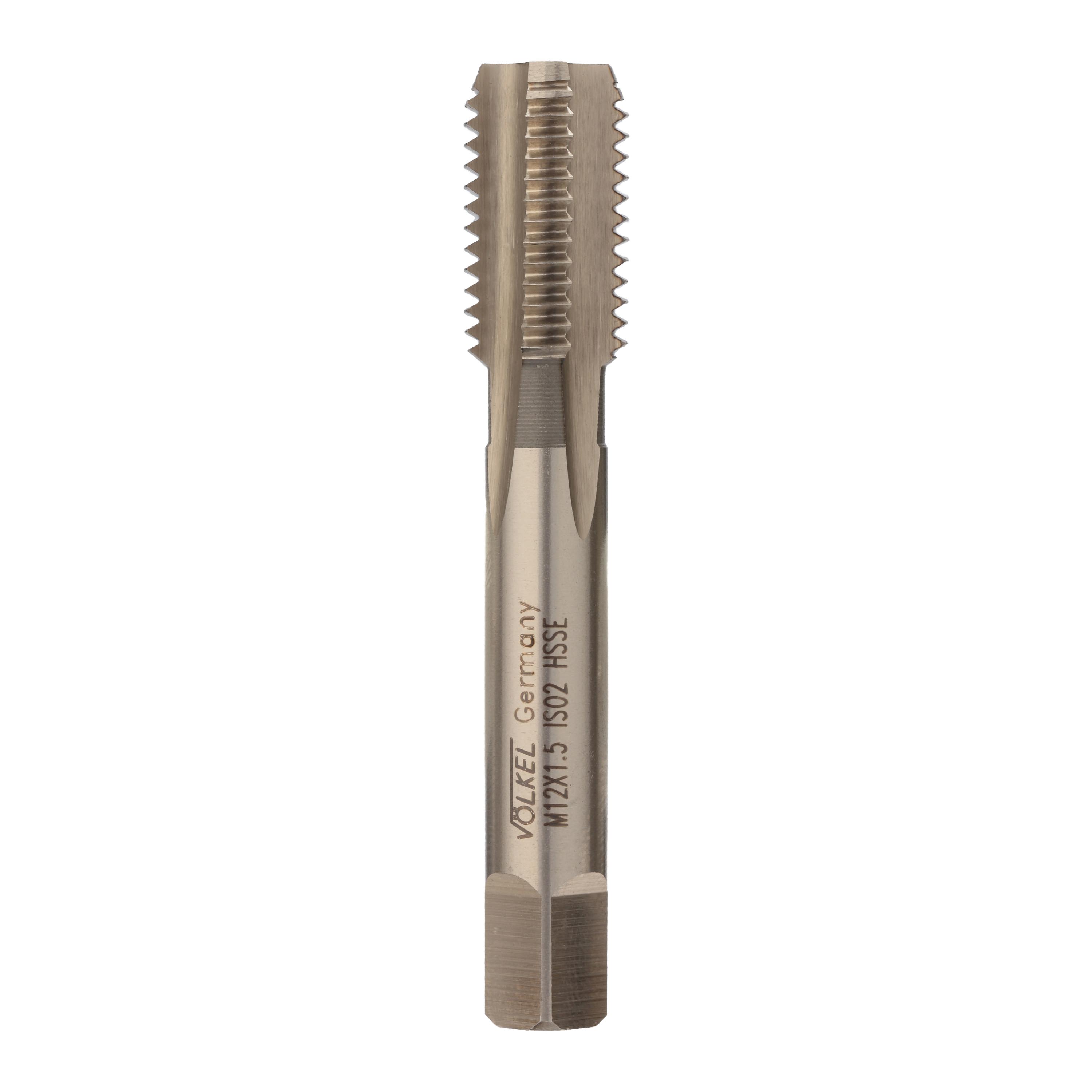 Метчик Volkel HSSE DIN2181 6h метрическая резьба М12х1,5 №3 56348-2