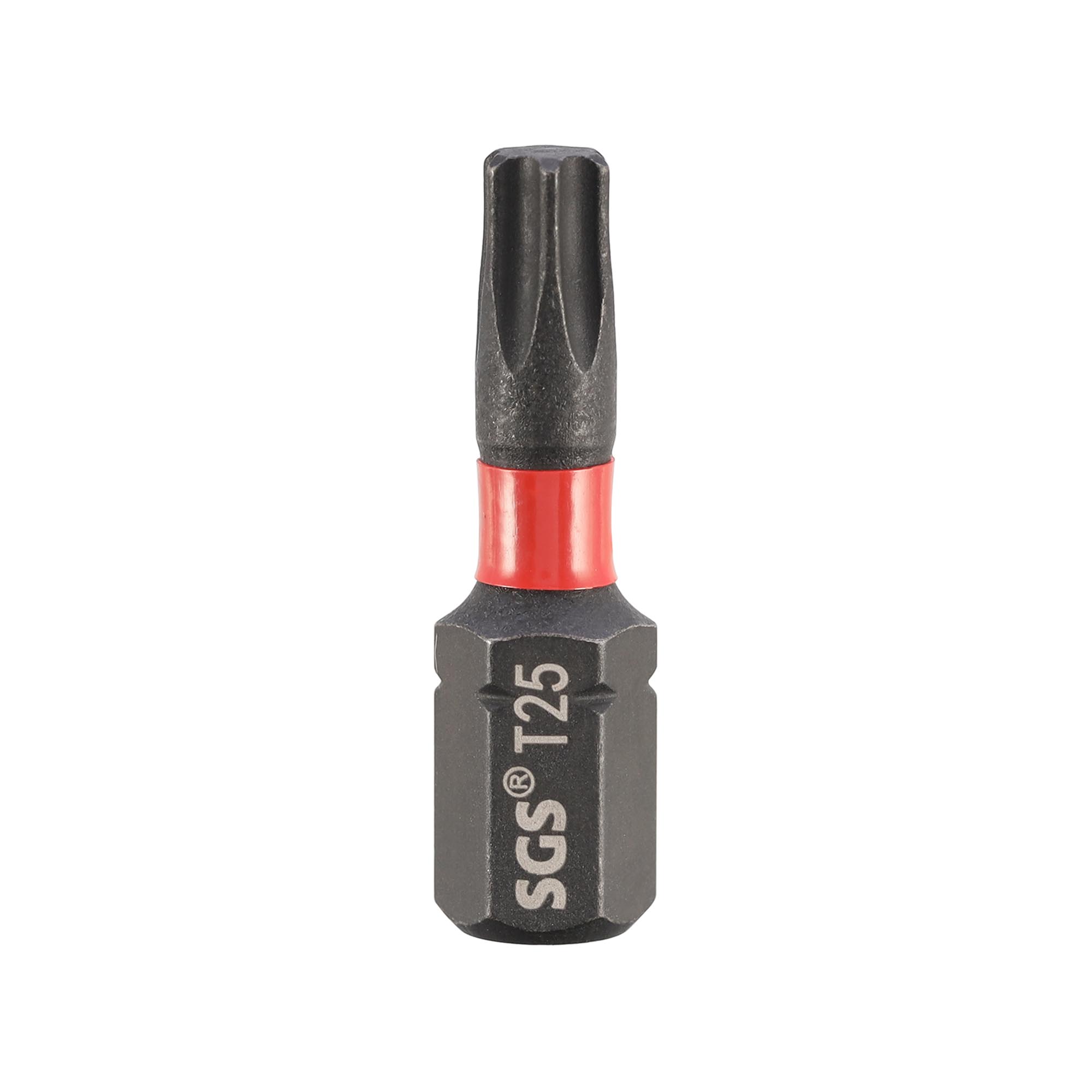 Бита ударная Impact SGS TORX T30 х25мм S2 1шт 6325-T30-IB