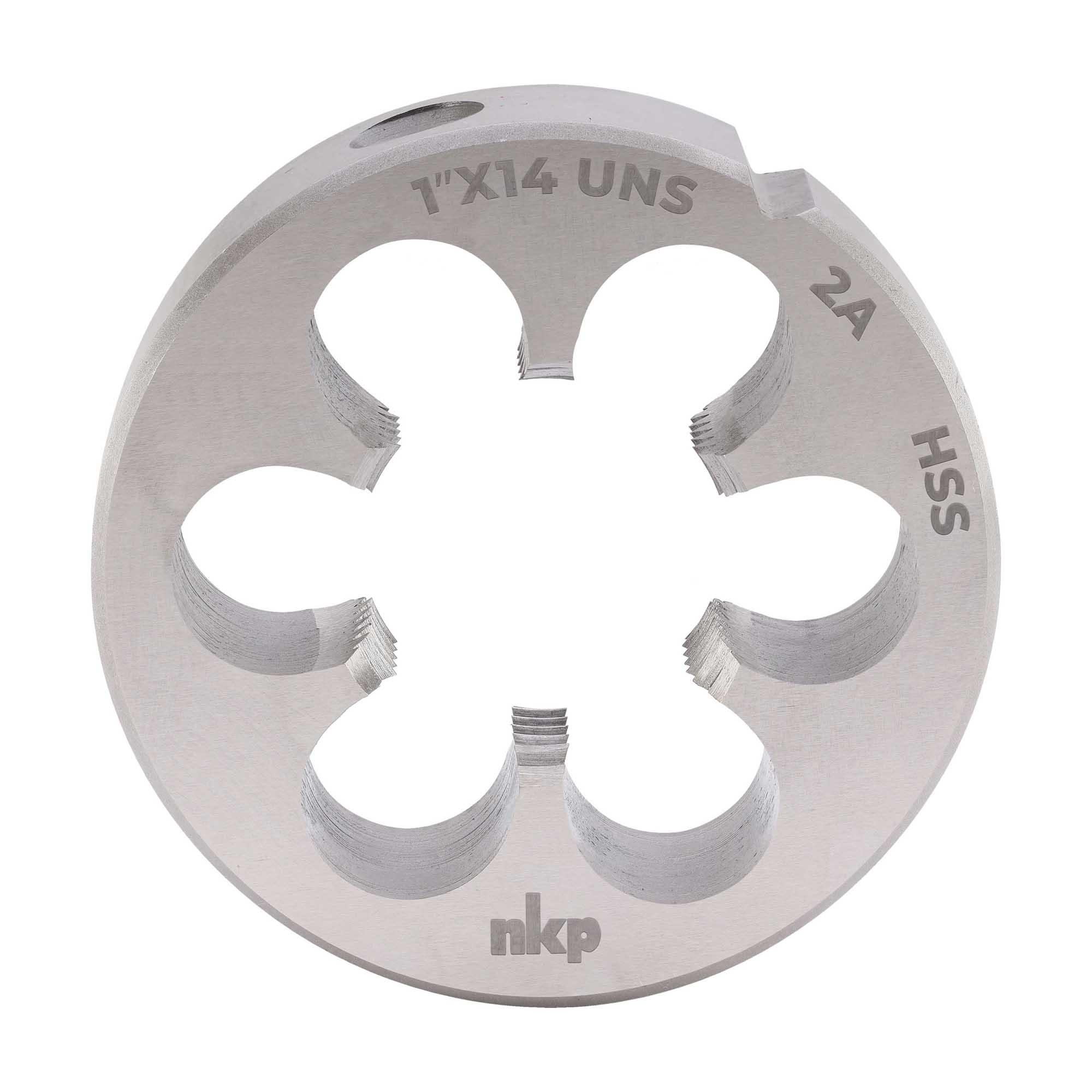 Плашка дюймовая NKP UNS 1,0"-14 HSS DIN22568 55x16мм 2491000UNS14