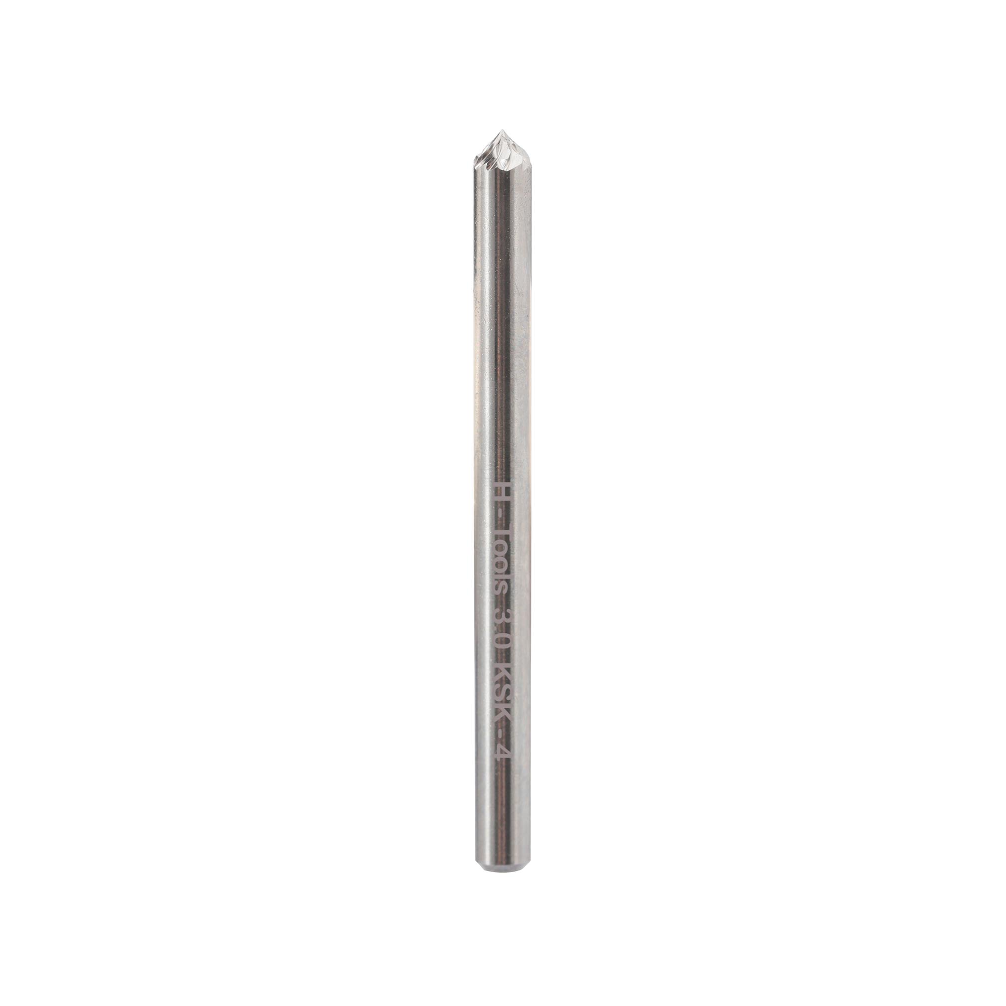 Бор-фреза твердосплавная H-Tools K(KSK) 90° 3,0x3x38x3мм HM 116227HT
