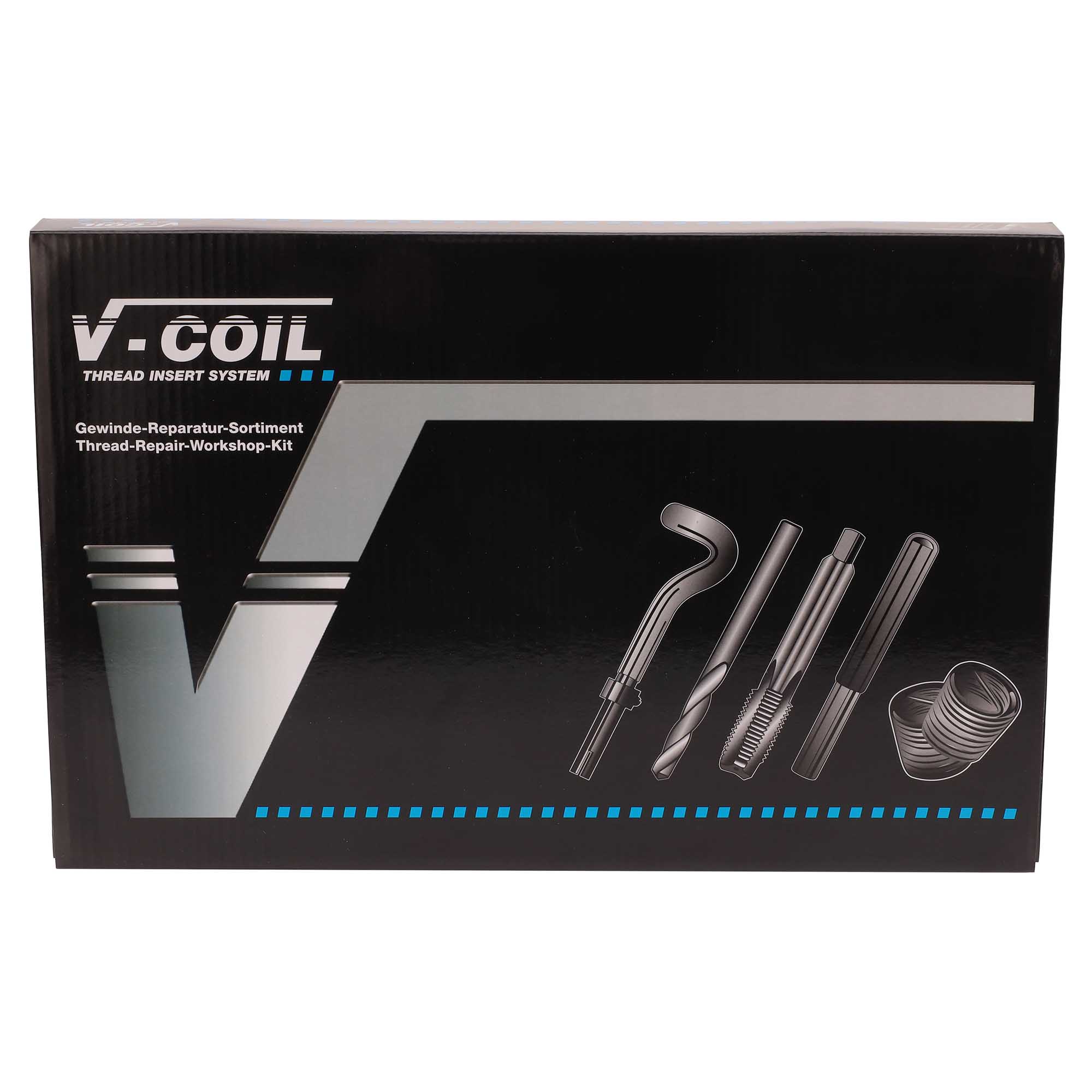 Набор для восстановления резьбы VC82 М6-М14х1,25 103пр V-Coil Volkel 04082