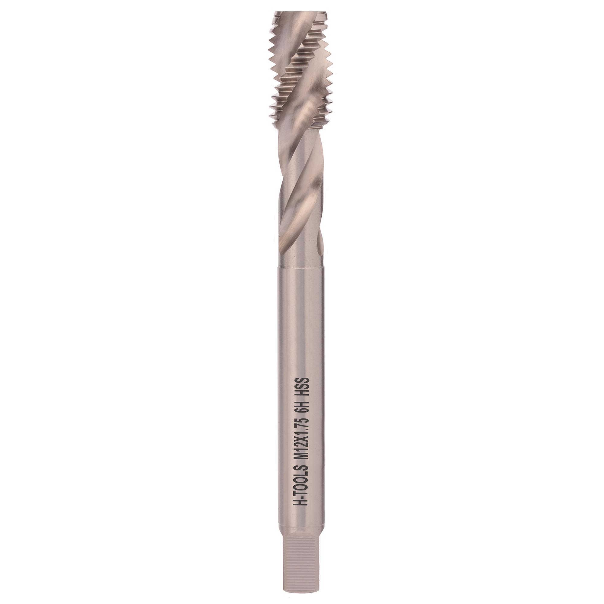 Метчик М12х1,75 (Машинный, винт.) DIN376 HSS-G 6h C/2-3P R35 110мм a=7,0 H-Tools 501100-D2-0120