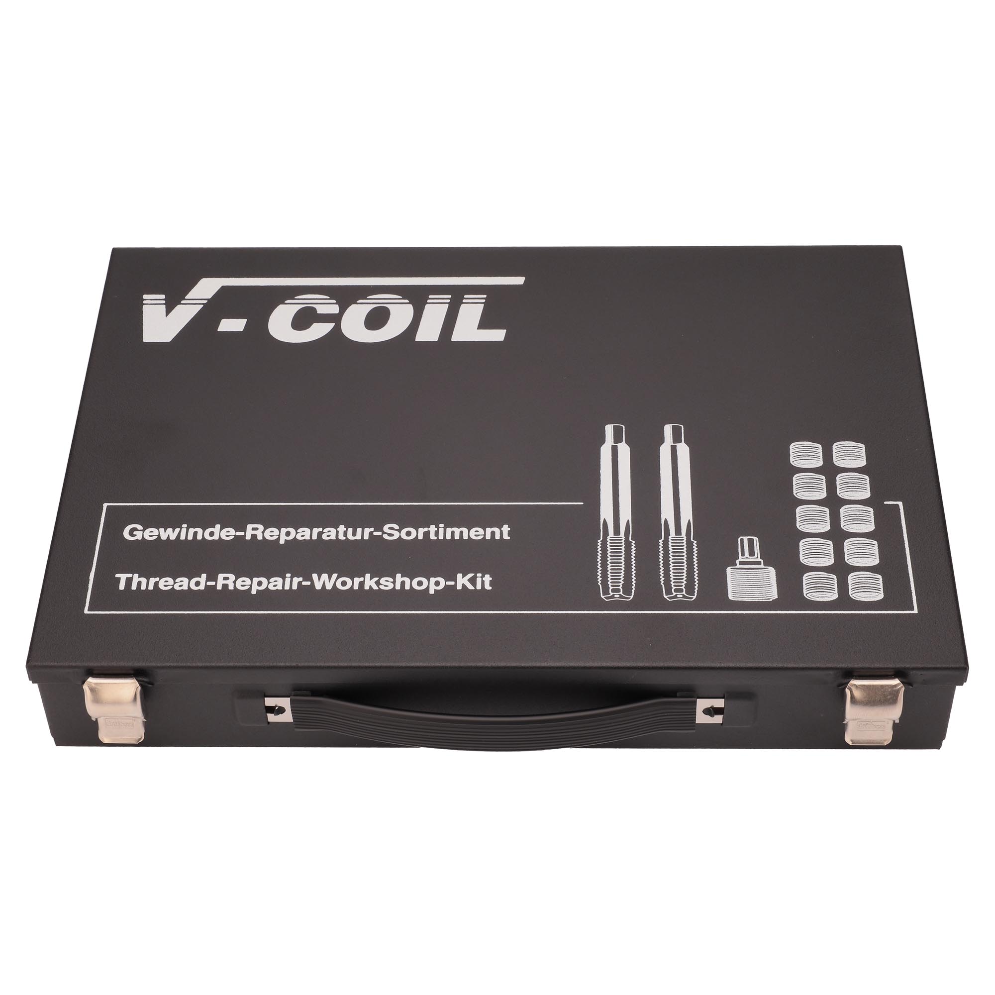 Набор для восстановления резьбы М27х2,0 12пр V-Coil Volkel 04051