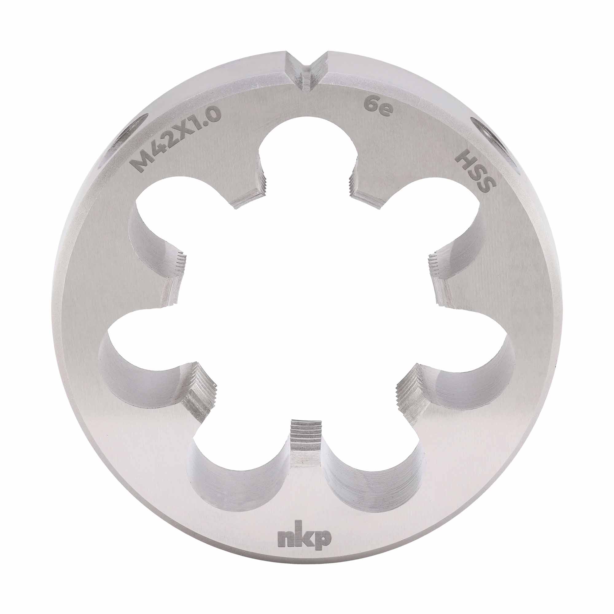 Плашка NKP М42х1,0 DINEN22568 HSS 6e 75х20мм 239424N