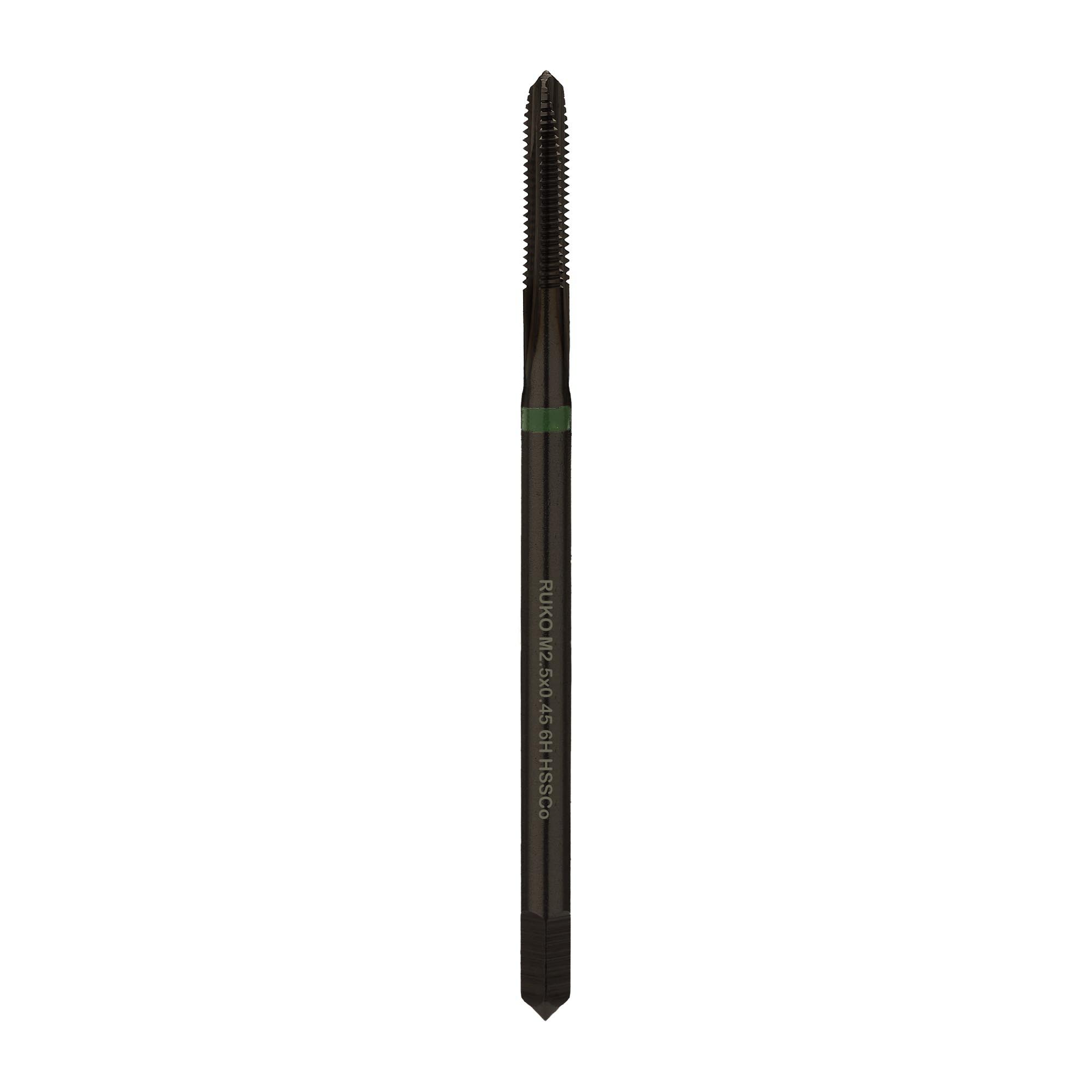 Метчик машинный Ruko HSSE VAP DIN371 6h М2,5х0,45 232025VA
