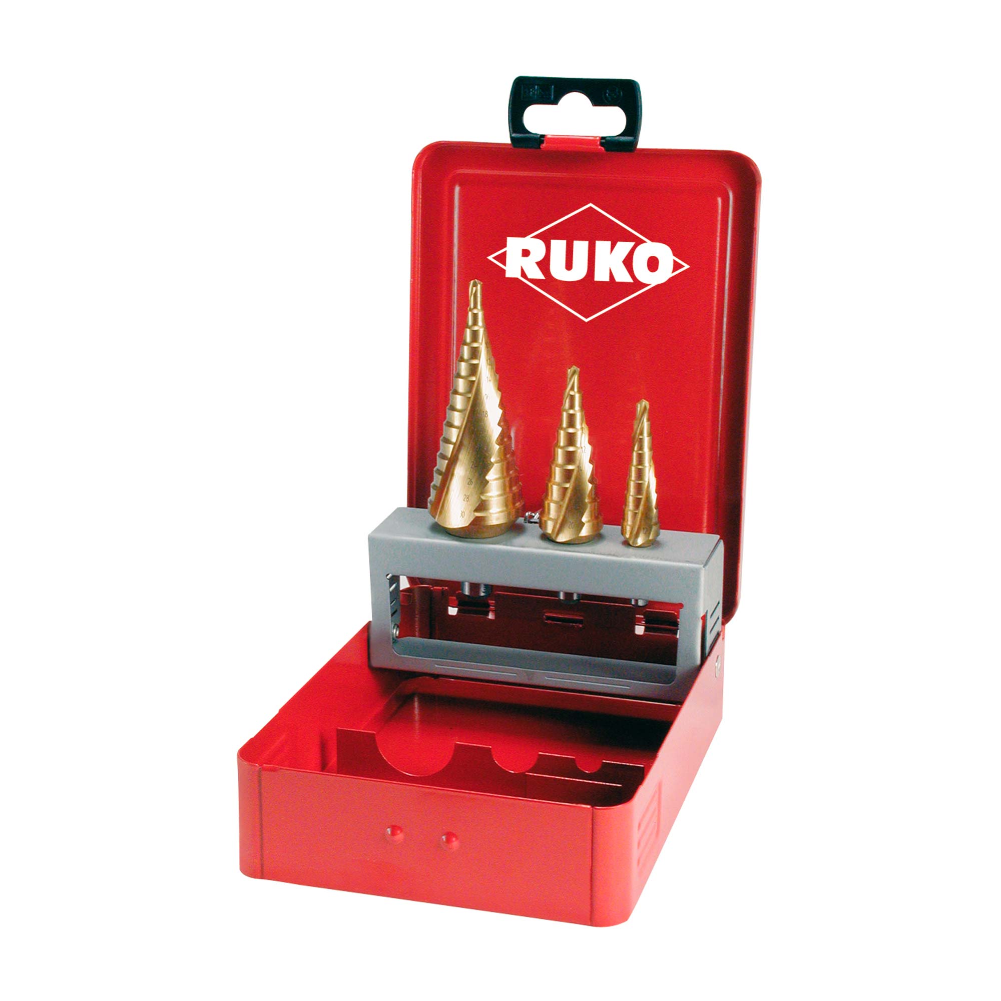 Набор ступенчатых сверл Ruko NextGeneration 4-12/4-20/4-30мм HSS-G 3шт 101026T