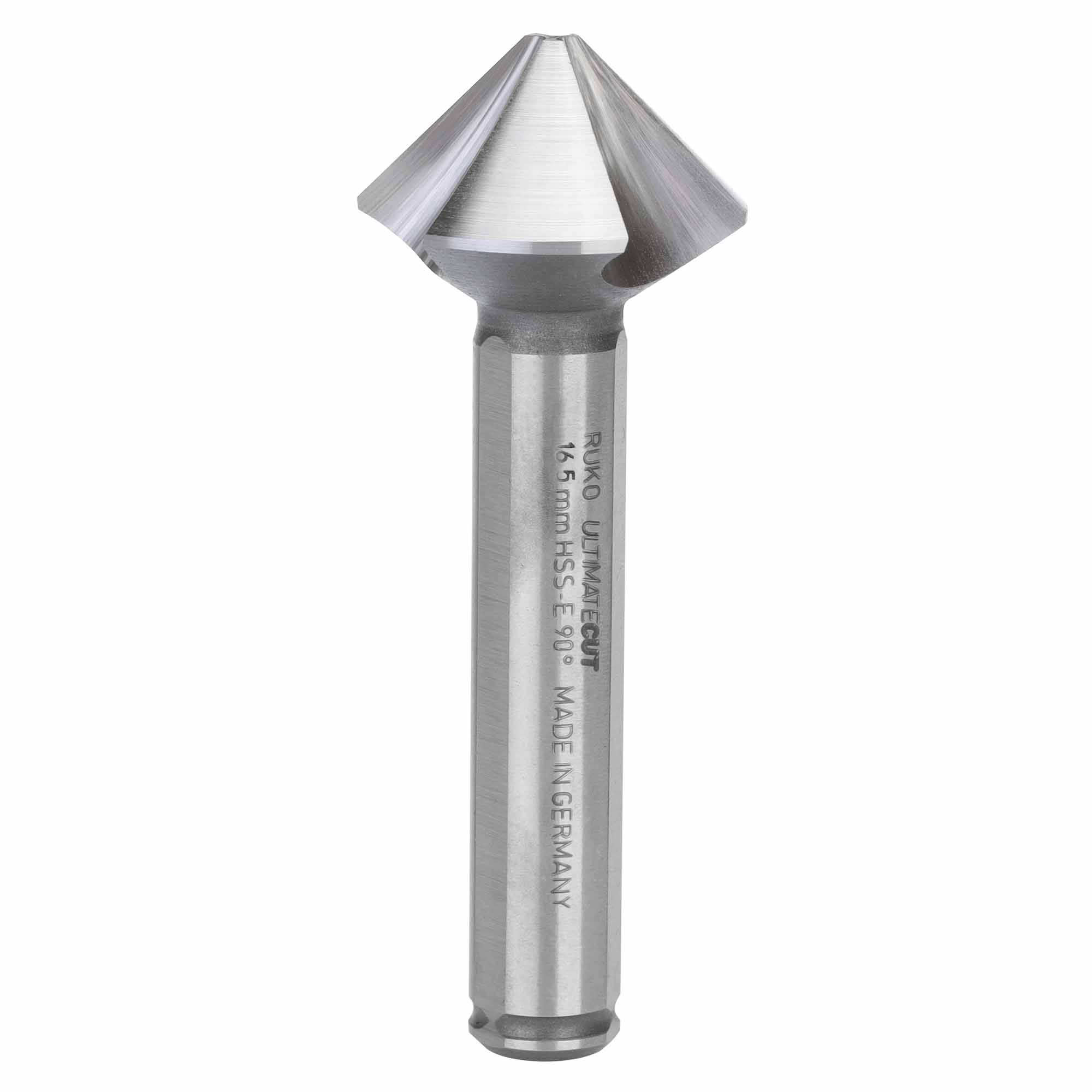 Зенковка по металлу Ruko UltimateCut 90° 16,5мм HSSE-Co5 3z DIN335C L60мм d10мм 102779E