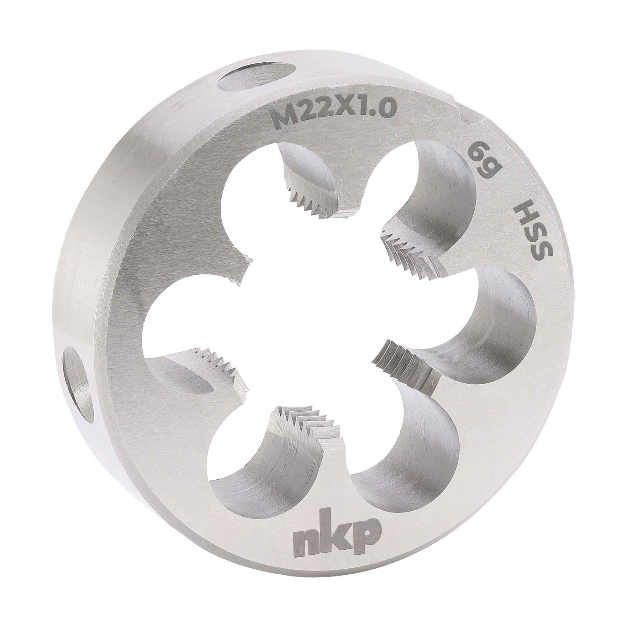 Плашка NKP М22х1,0 DINEN22568 HSS 6g 55х16мм 240223N