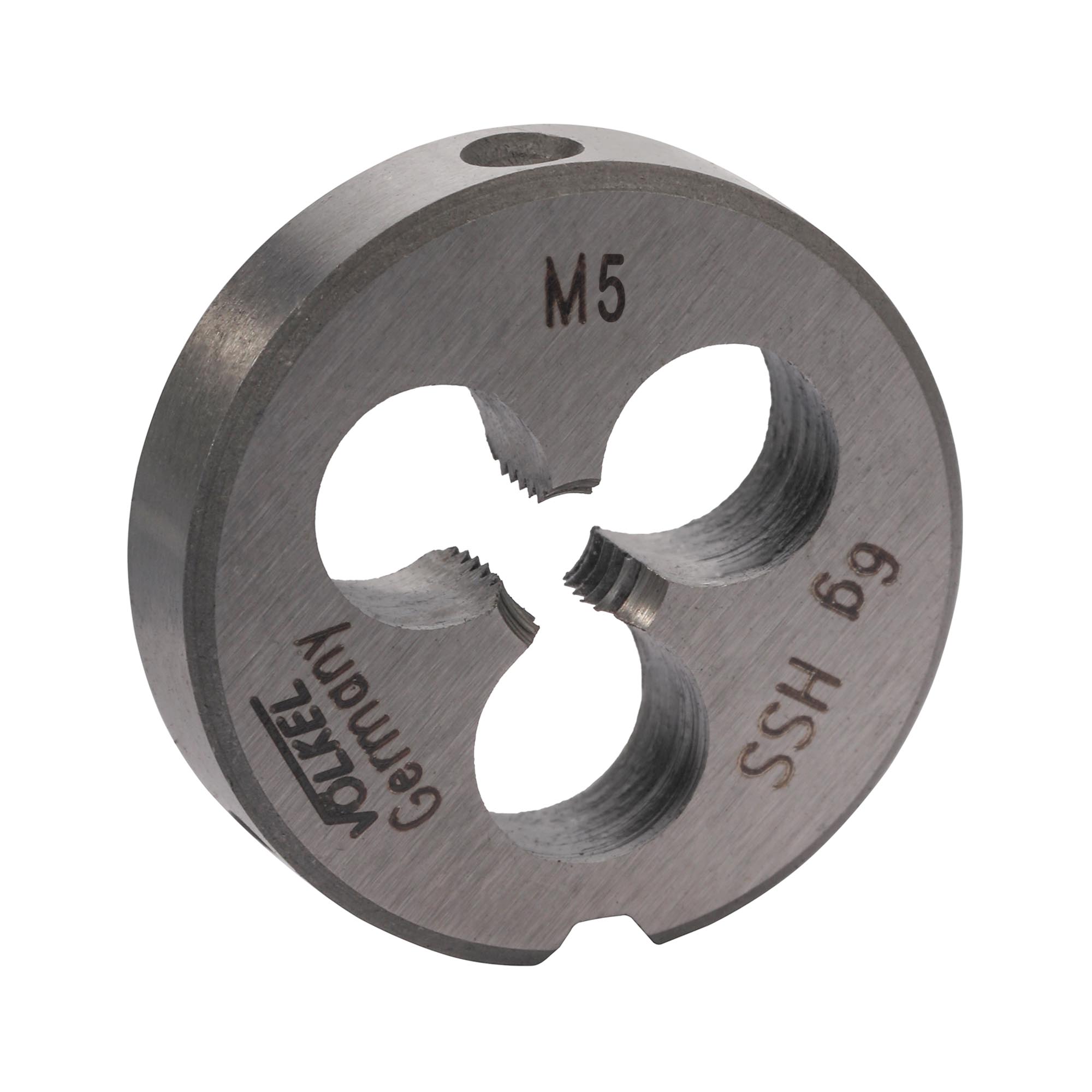 Плашка Volkel М5х0,8 HSS DIN EN 22568 6g 20х7мм V27434