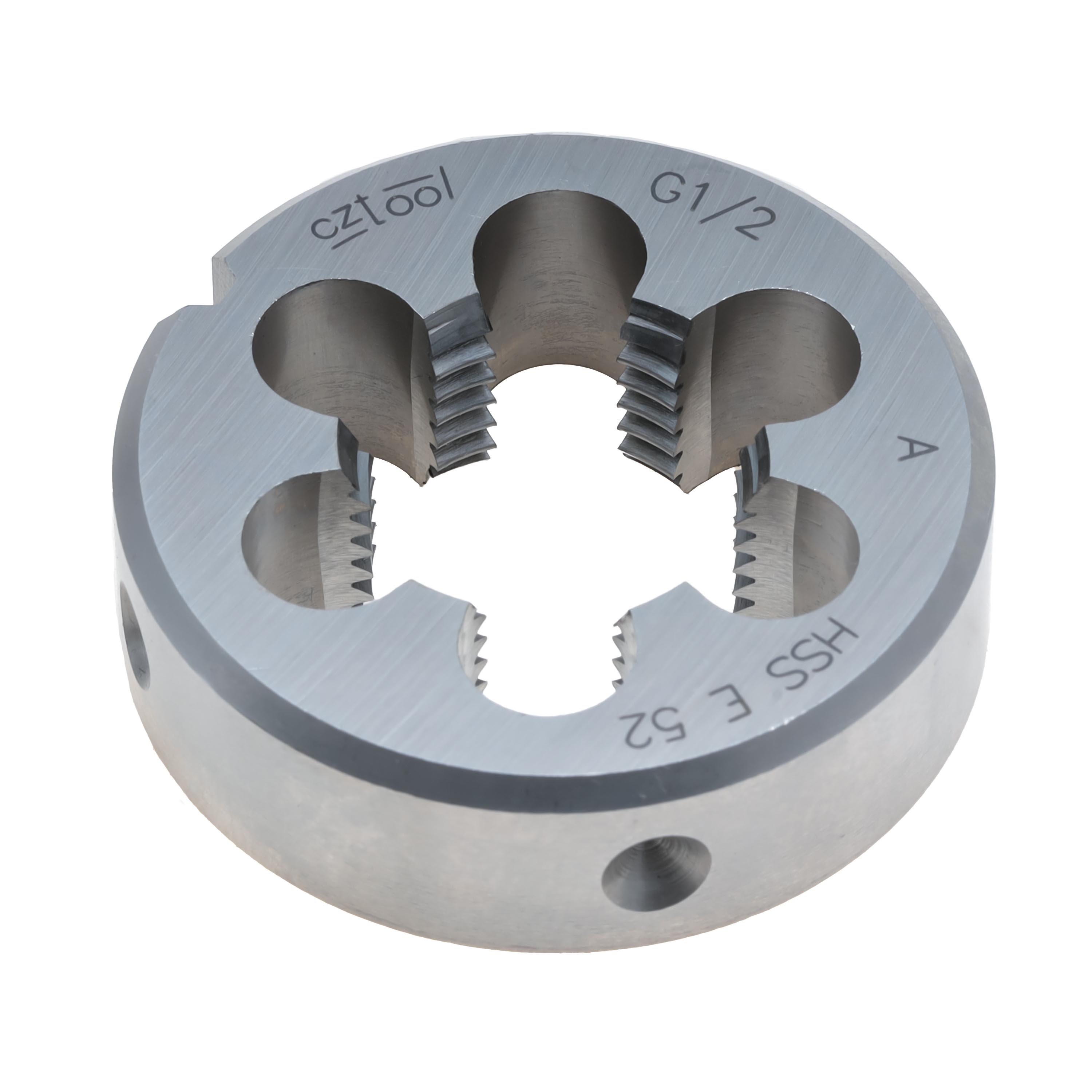 Плашка трубная Bucovice Tools G 1/2"-14 HSSE DIN EN 24231 A 45x14мм 292120