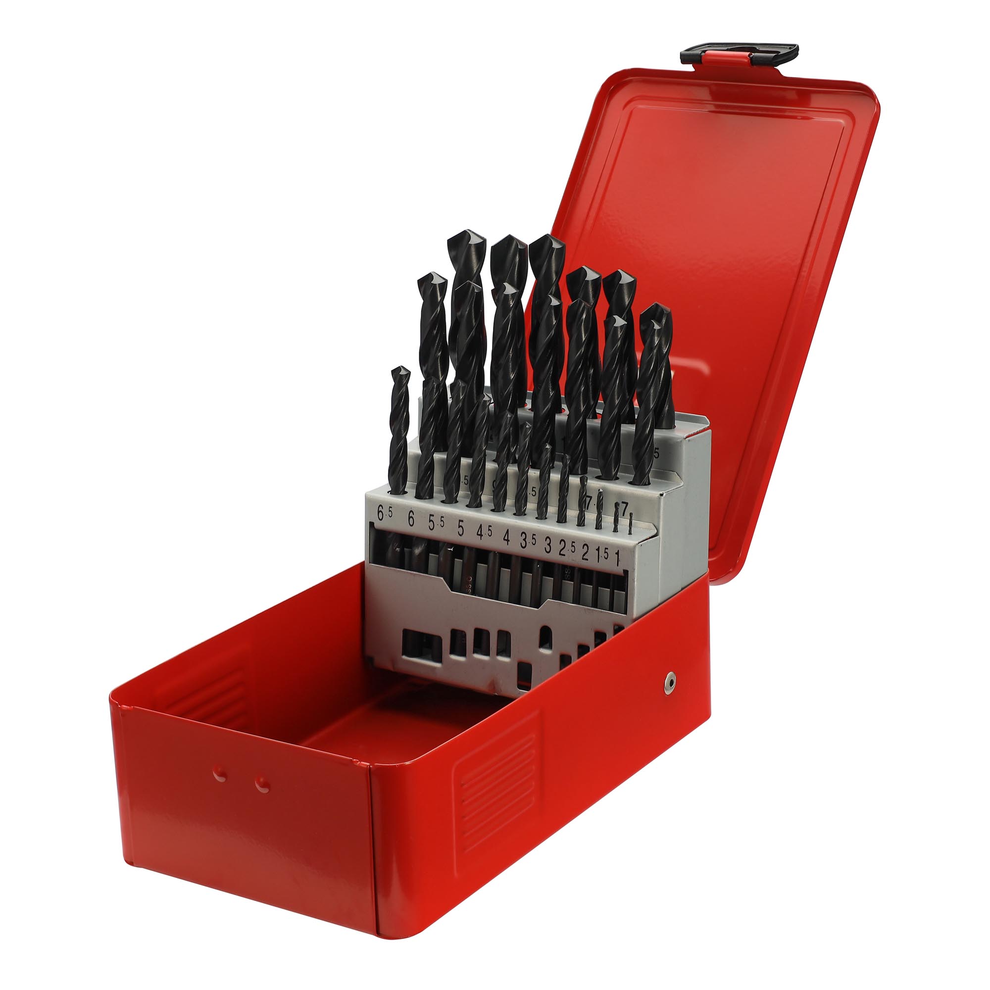 Набор сверл по металлу H-Tools Pro 1-13мм 25шт HSS-R 118° DIN338 205213PRO
