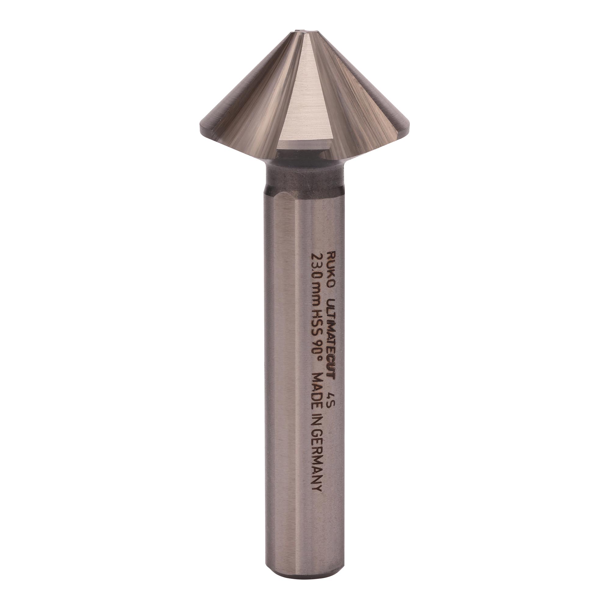 Зенковка по металлу Ruko UltimateCut 4S 90° 23,0мм HSS-G 4z DIN335C L67мм d10мм 102882