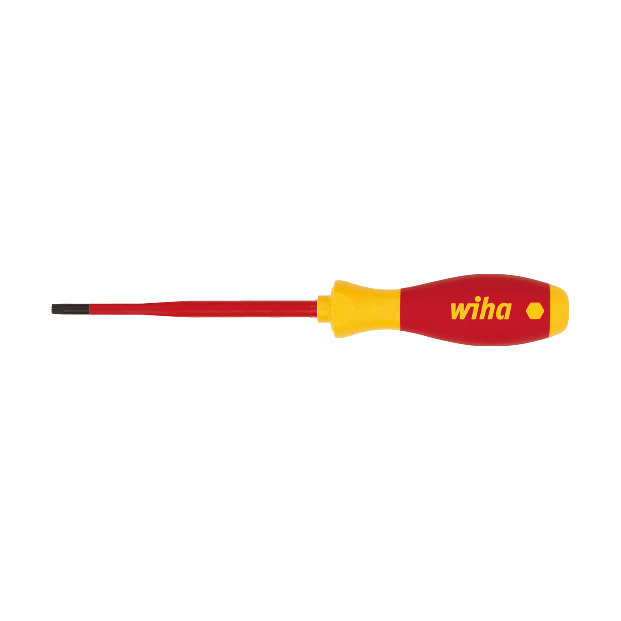 Отвертка диэлектрическая SoftFinish Electric SlimFix TORX T20Hх100мм Wiha 3251TR 41143