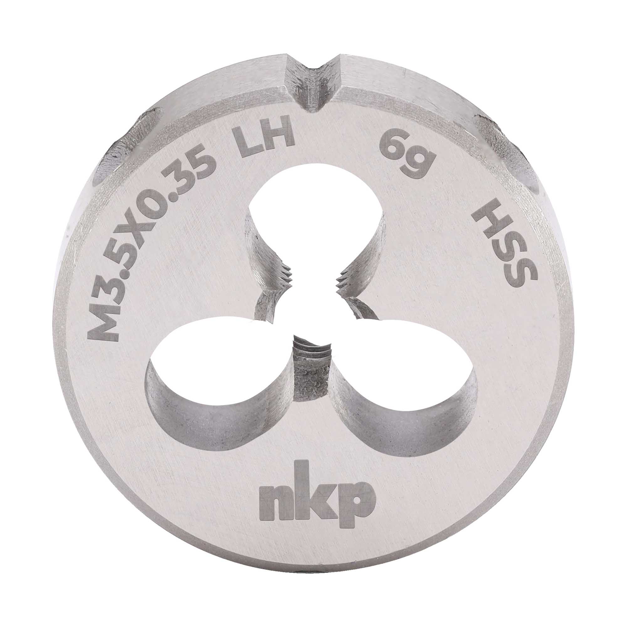Плашка левая NKP М3,5х0,35 DINEN22568 HSS 6g 20х5мм 250036N