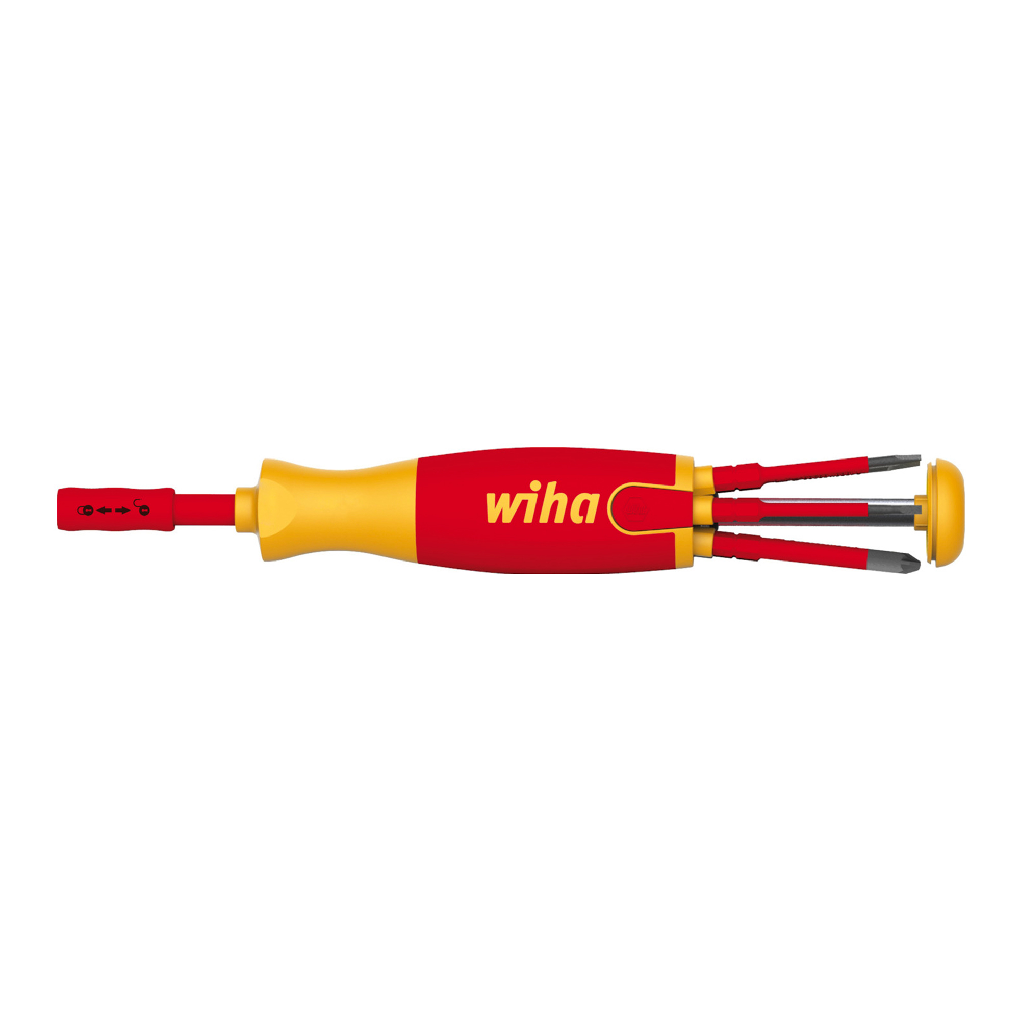 Отвертка диэлектрическая с набором бит LiftUP Electric 6шт Wiha 2831 41234