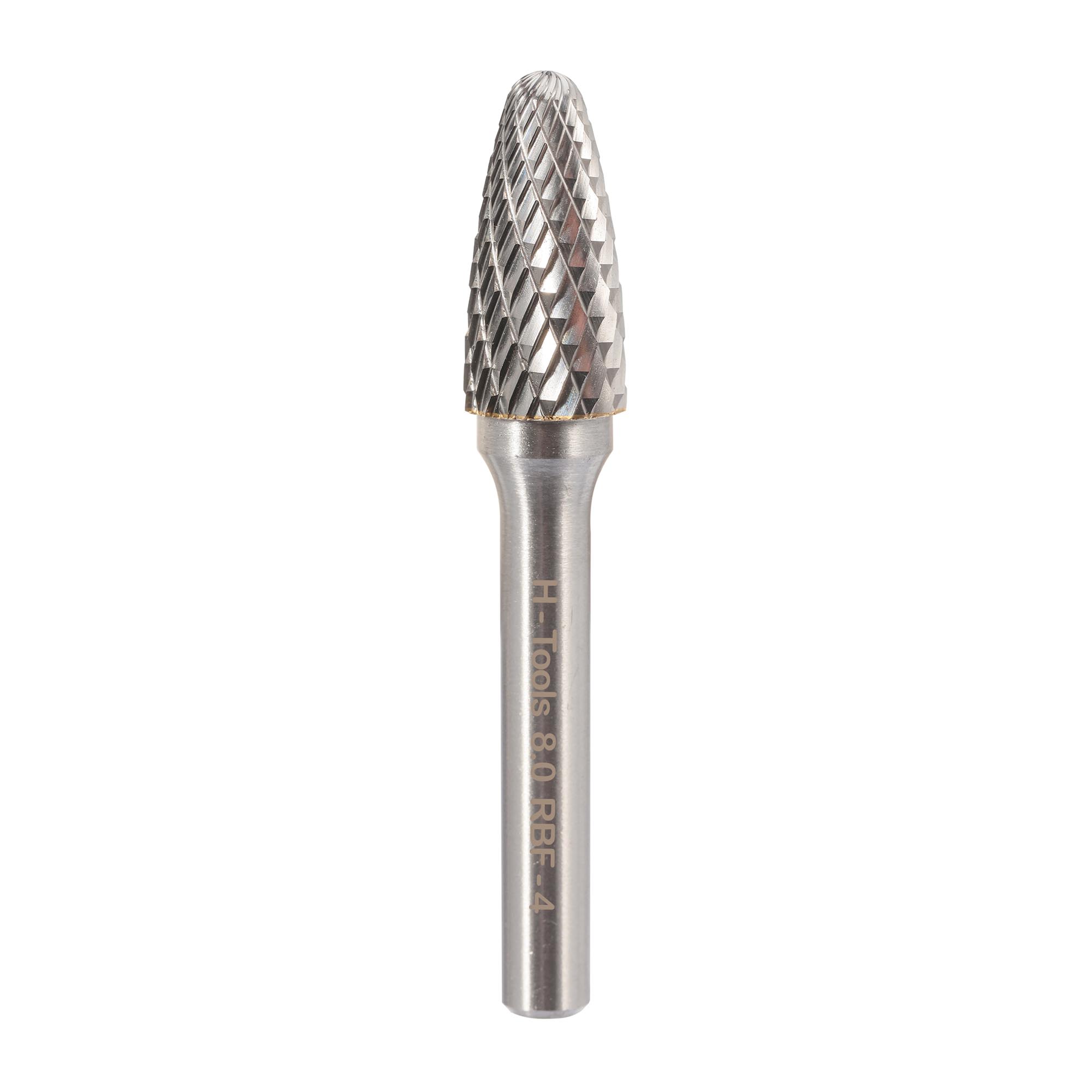 Бор-фреза твердосплавная H-Tools F(RBF) 8,0x18x60x6мм HM 116031HT